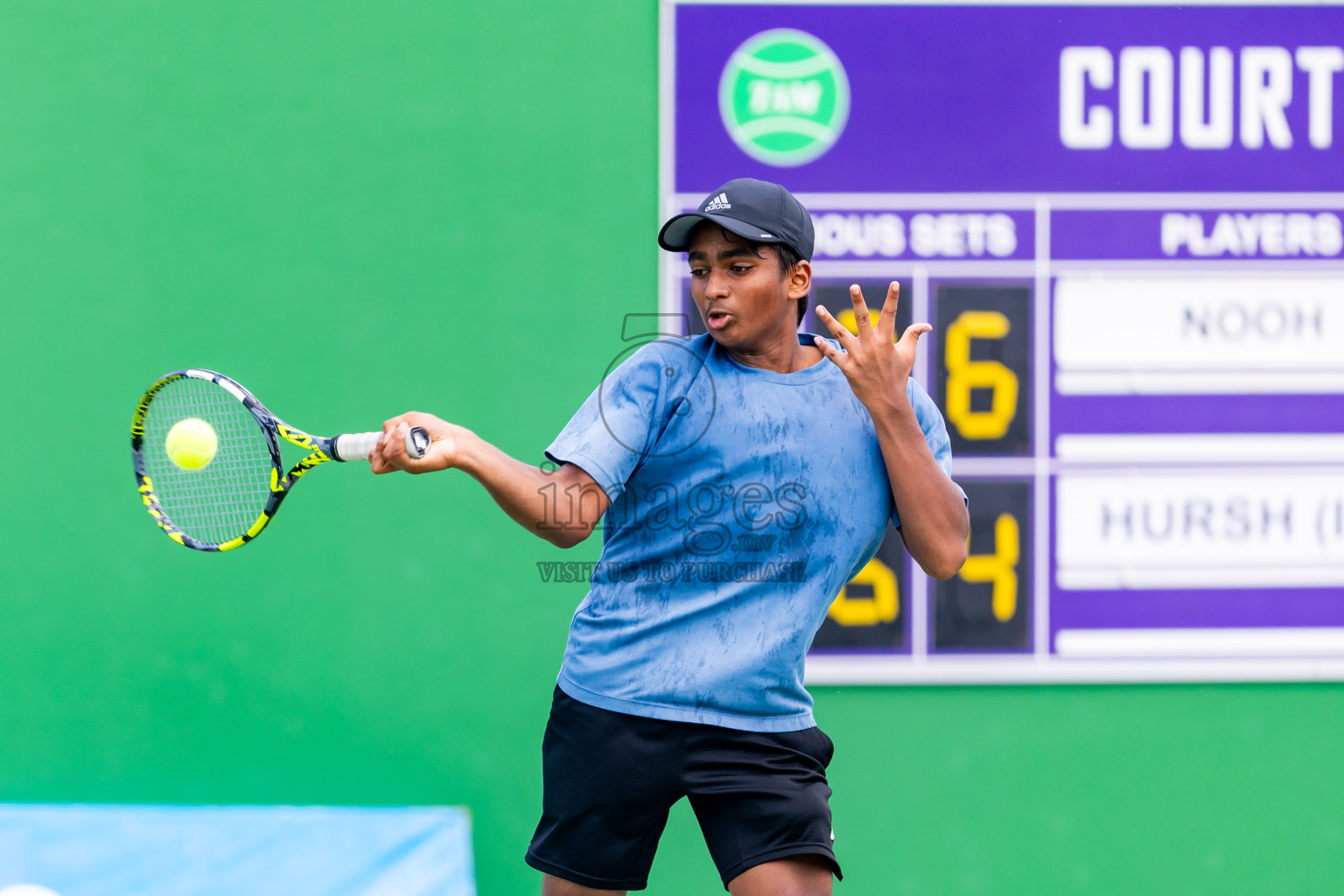 Day 2 of ATF Maldives Junior Open Tennis was held in Male' Tennis Court, Male', Maldives on Tuesday, 10th December 2024. Photos: Nausham Waheed / images.mv