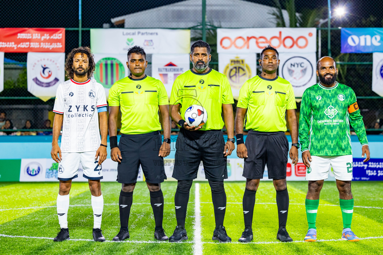 Kovigoani vs FC Baaz in Day 3 of Laamehi Dhiggaru Ekuveri Futsal Challenge 2024 was held on Sunday, 28th July 2024, at Dhiggaru Futsal Ground, Dhiggaru, Maldives Photos: Nausham Waheed / images.mv