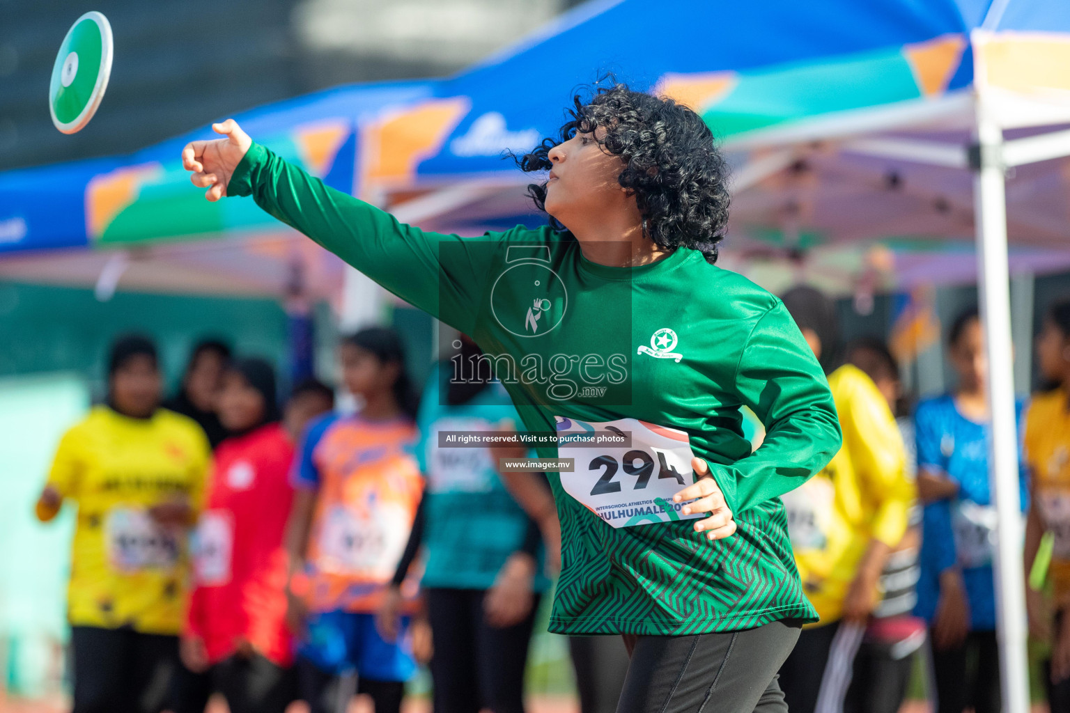 Day three of Inter School Athletics Championship 2023 was held at Hulhumale' Running Track at Hulhumale', Maldives on Tuesday, 16th May 2023. Photos: Nausham Waheed / images.mv