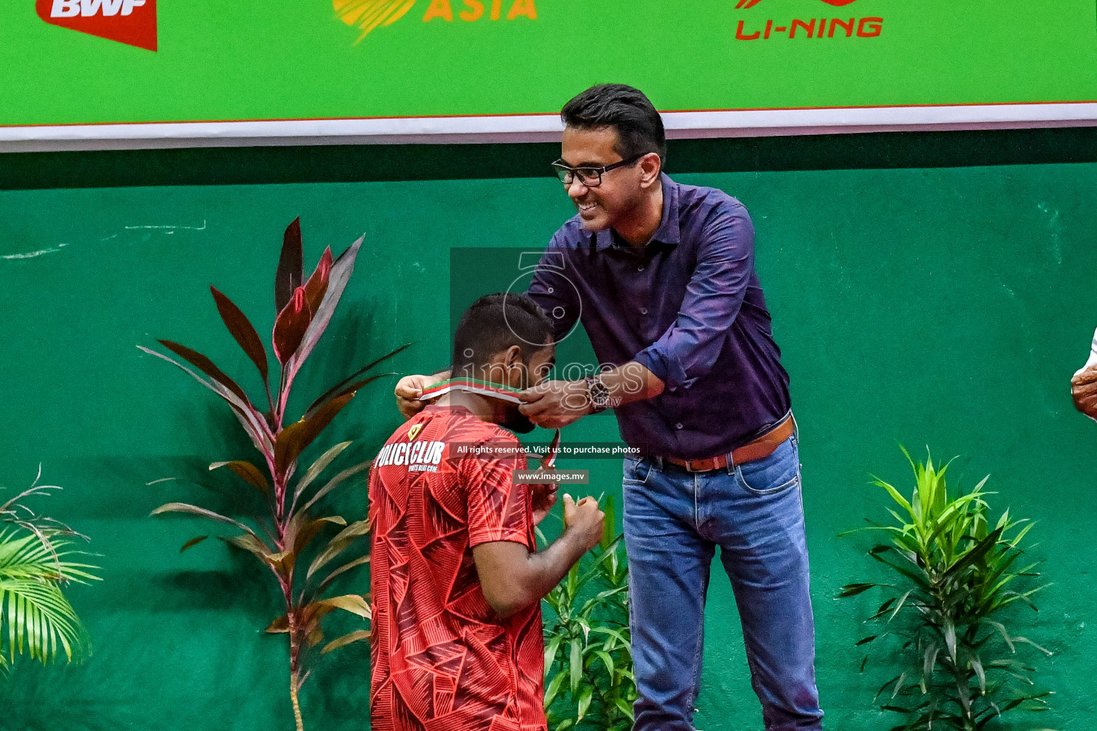 Final of 6th Office Company Badmintion Championship held in Male', Maldives Photos: Nausham Waheed / Images.mv