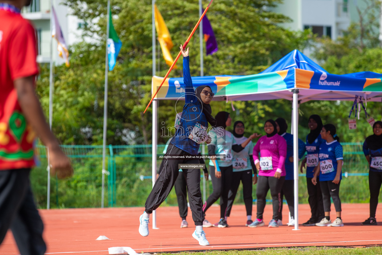 Day two of Inter School Athletics Championship 2023 was held at Hulhumale' Running Track at Hulhumale', Maldives on Sunday, 15th May 2023. Photos: Nausham Waheed / images.mv