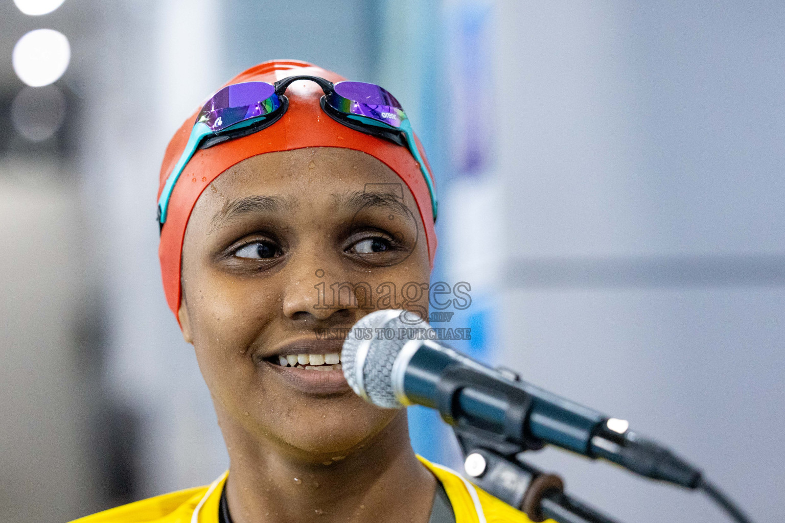 Day 4 of 20th Inter-school Swimming Competition 2024 held in Hulhumale', Maldives on Tuesday, 15th October 2024. Photos: Ismail Thoriq / images.mv