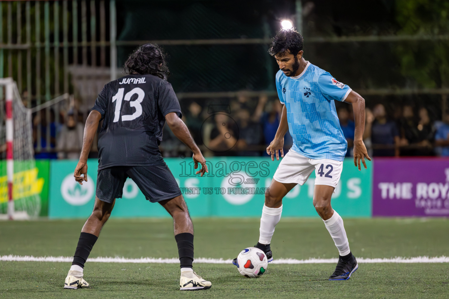 STELCO vs MACL in Quarter Finals of Club Maldives Cup 2024 held in Rehendi Futsal Ground, Hulhumale', Maldives on Wednesday, 9th October 2024. Photos: Ismail Thoriq / images.mv