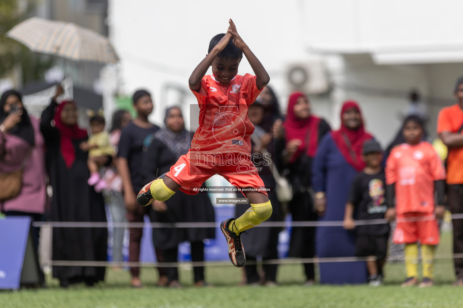 Day 1 of Nestle kids football fiesta, held in Henveyru Football Stadium, Male', Maldives on Wednesday, 11th October 2023 Photos: Shut Abdul Sattar/ Images.mv