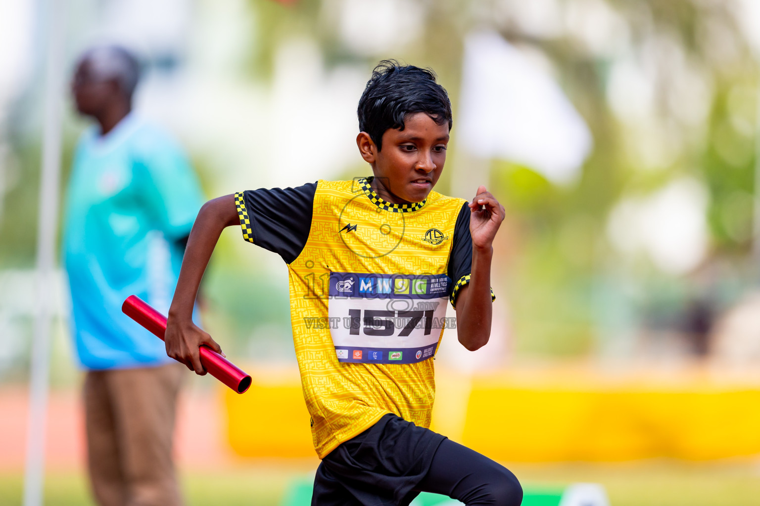 Day 5 of MWSC Interschool Athletics Championships 2024 held in Hulhumale Running Track, Hulhumale, Maldives on Wednesday, 13th November 2024. Photos by: Nausham Waheed / Images.mv