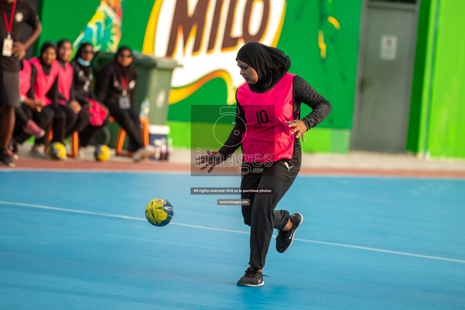 Day 12 of Milo 6th Inter Office Handball Tournament 2022 - Photos by Hassan Simah