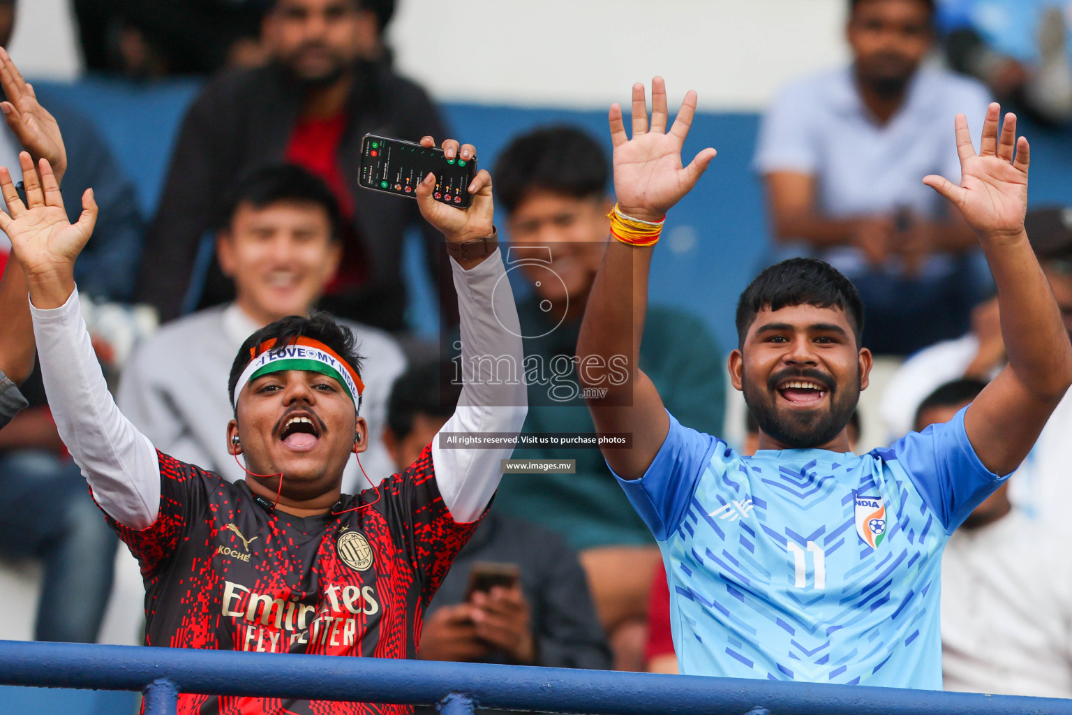 Kuwait vs India in the Final of SAFF Championship 2023 held in Sree Kanteerava Stadium, Bengaluru, India, on Tuesday, 4th July 2023. Photos: Nausham Waheed / images.mv