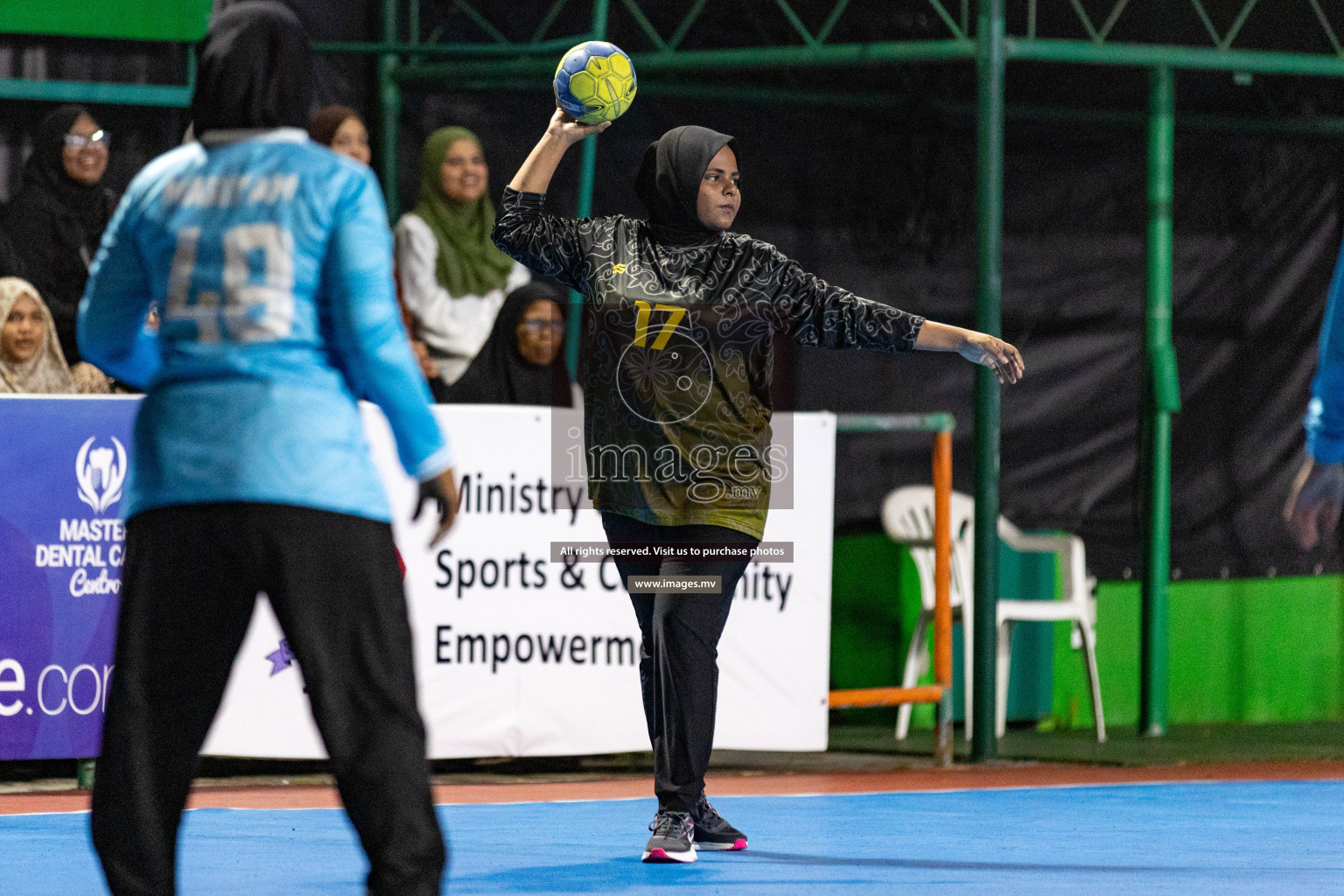 Day 5 of 7th Inter-Office/Company Handball Tournament 2023, held in Handball ground, Male', Maldives on Tuesday, 19th September 2023 Photos: Nausham Waheed/ Images.mv