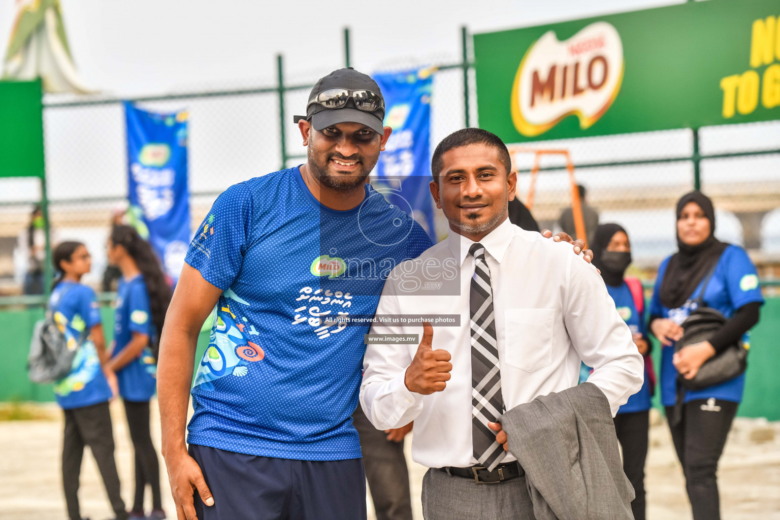 Vollyball players trainning session with Giba Photos by Nausham waheed