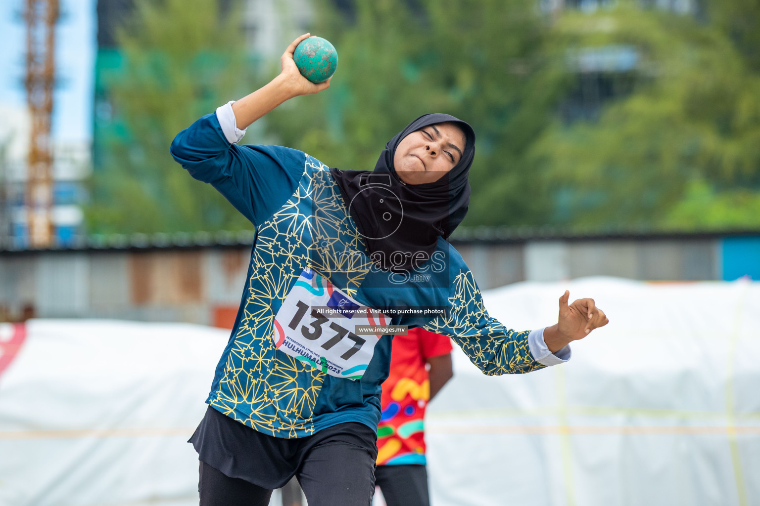 Day two of Inter School Athletics Championship 2023 was held at Hulhumale' Running Track at Hulhumale', Maldives on Sunday, 15th May 2023. Photos: Nausham Waheed / images.mv