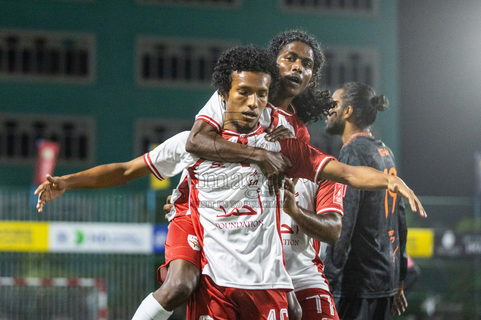 L Hithadhoo VS L Mundoo in Day 12 of Golden Futsal Challenge 2024 was held on Friday, 26th January 2024, in Hulhumale', Maldives Photos: Nausham Waheed / images.mv