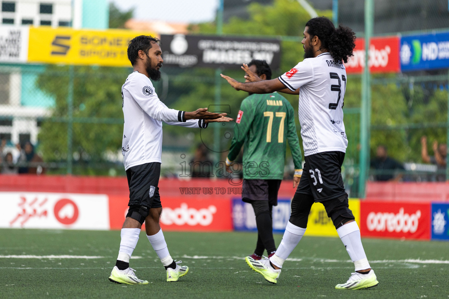 Sh. Lhaimagu VS Sh. Feevah in Day 12 of Golden Futsal Challenge 2024 was held on Friday, 26th January 2024, in Hulhumale', Maldives Photos: Nausham Waheed / images.mv