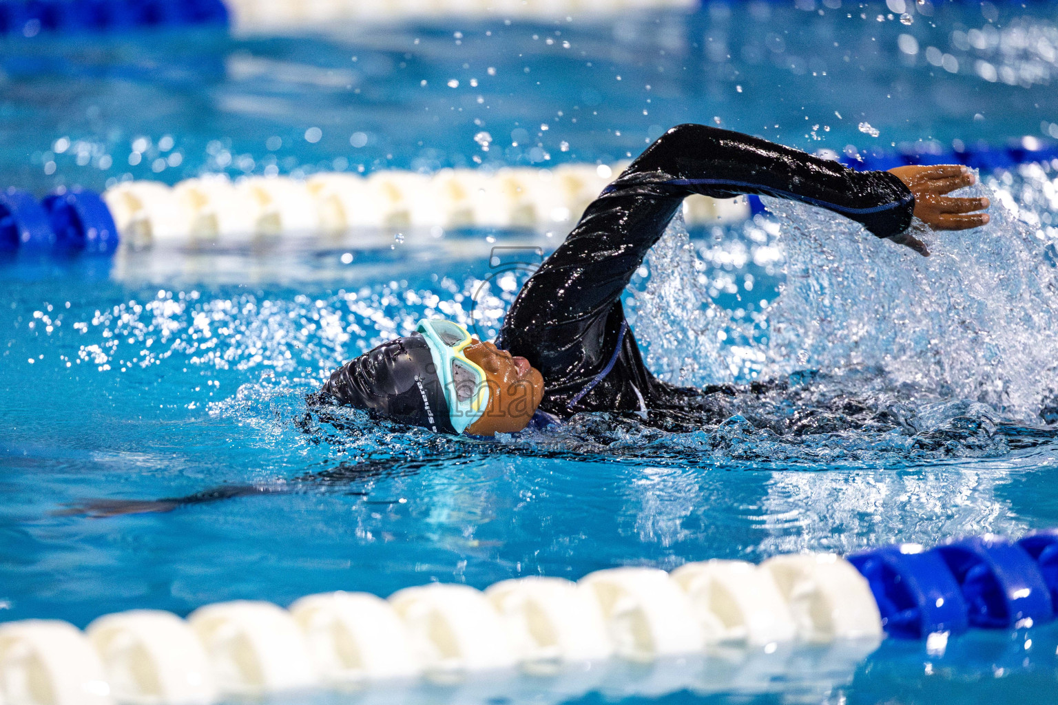 Day 4 of BML 5th National Swimming Kids Festival 2024 held in Hulhumale', Maldives on Thursday, 21st November 2024. Photos: Nausham Waheed / images.mv