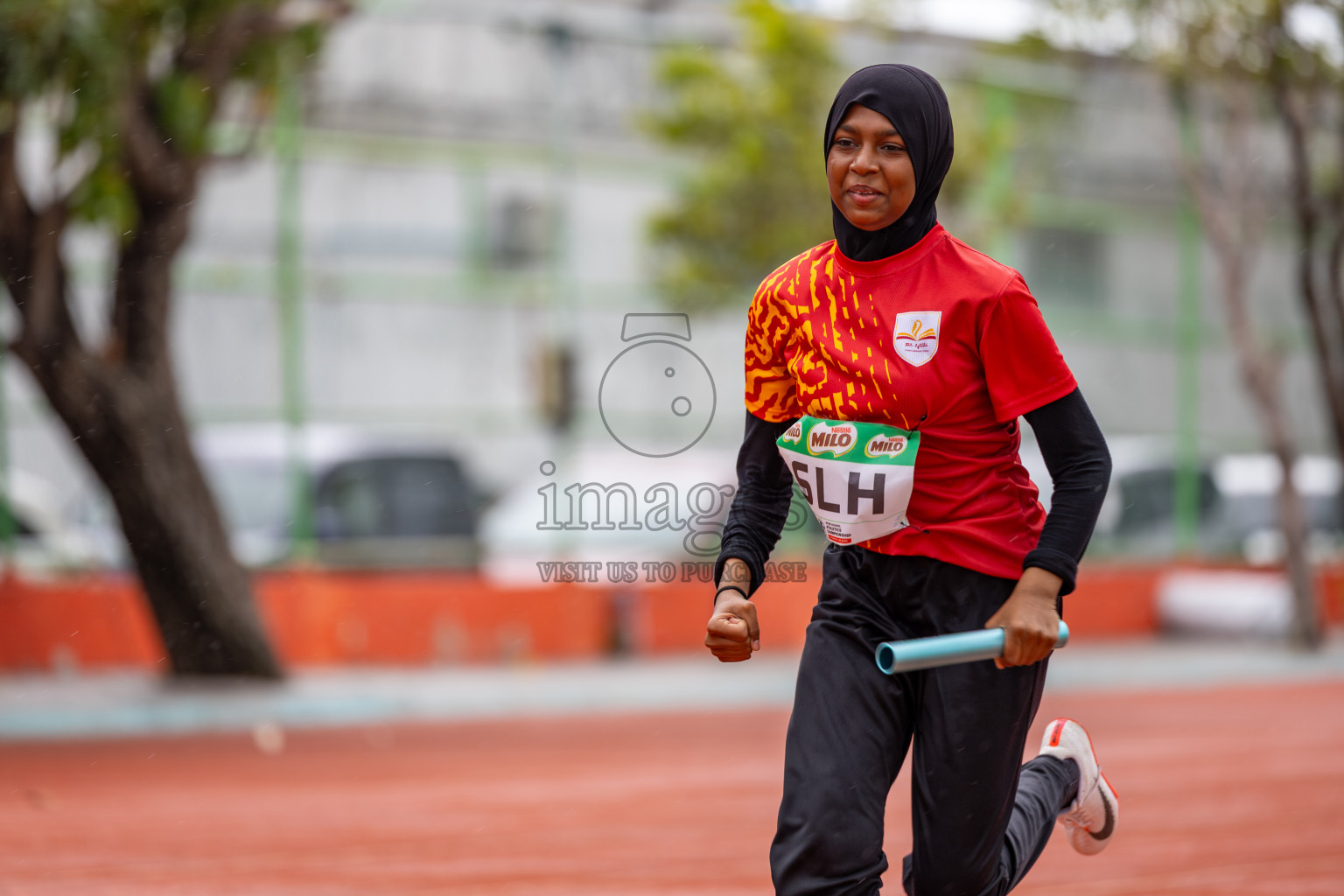 Day 6 of Inter-school Athletics Championship 2025 held in Ekuveni Synthetic Track, Male', Maldives on Sunday, 12th October 2025. Photos by: Ismail Thoriq / Images.mv