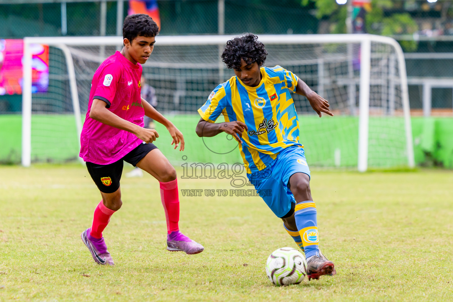 Club Valencia vs United Victory (U16) in Day 10 of Dhivehi Youth League 2024 held at Henveiru Stadium on Sunday, 15th December 2024. Photos: Nausham Waheed / Images.mv