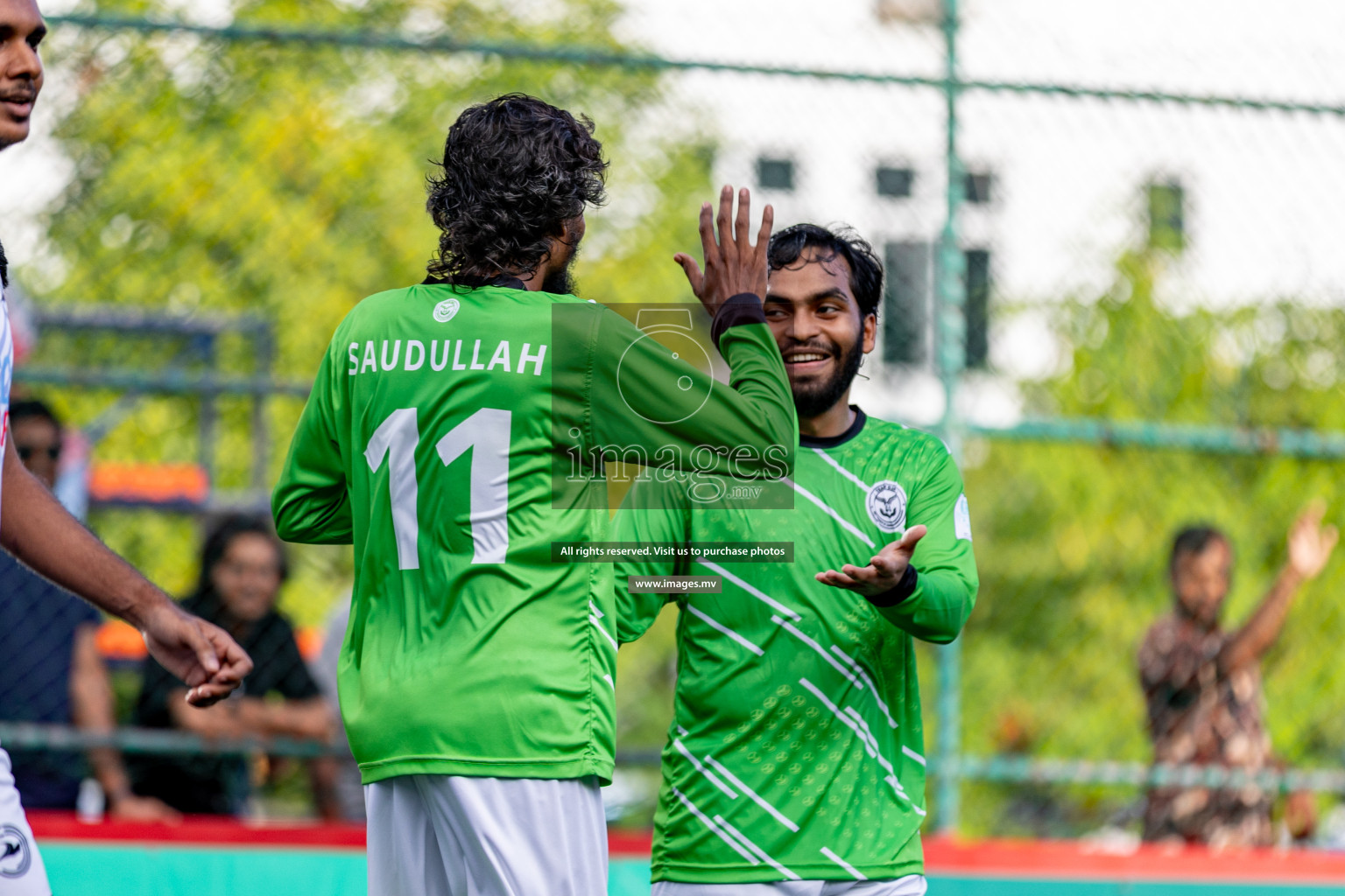 TEAM DJA vs TRC - Transport in Club Maldives Cup Classic 2023 held in Hulhumale, Maldives, on Wednesday, 19th July 2023 Photos: Hassan Simah  / images.mv