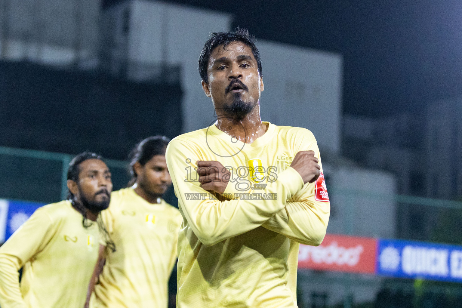 Opening of Golden Futsal Challenge 2024 with Charity Shield Match between L.Gan vs Th. Thimarafushi was held on Sunday, 14th January 2024, in Hulhumale', Maldives Photos: Nausham Waheed / images.mv