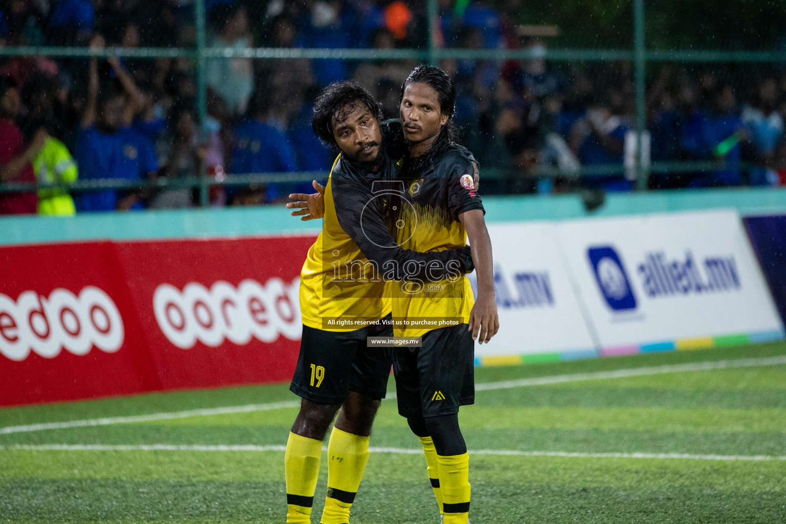 Team MPL vs Team RRC in the Quarter Finals of Club Maldives 2021 held at Hulhumale'; on 13th December 2021 Photos:Shu Abdul Sattar / images/mv