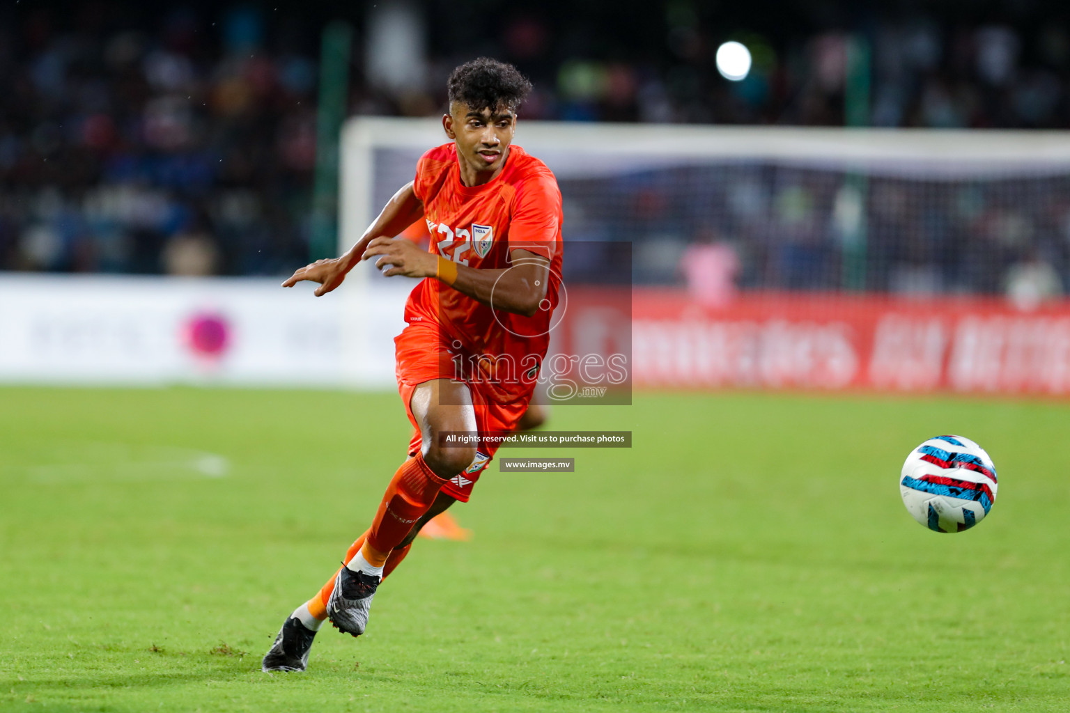 Kuwait vs India in the Final of SAFF Championship 2023 held in Sree Kanteerava Stadium, Bengaluru, India, on Tuesday, 4th July 2023. Photos: Nausham Waheed, Hassan Simah / images.mv