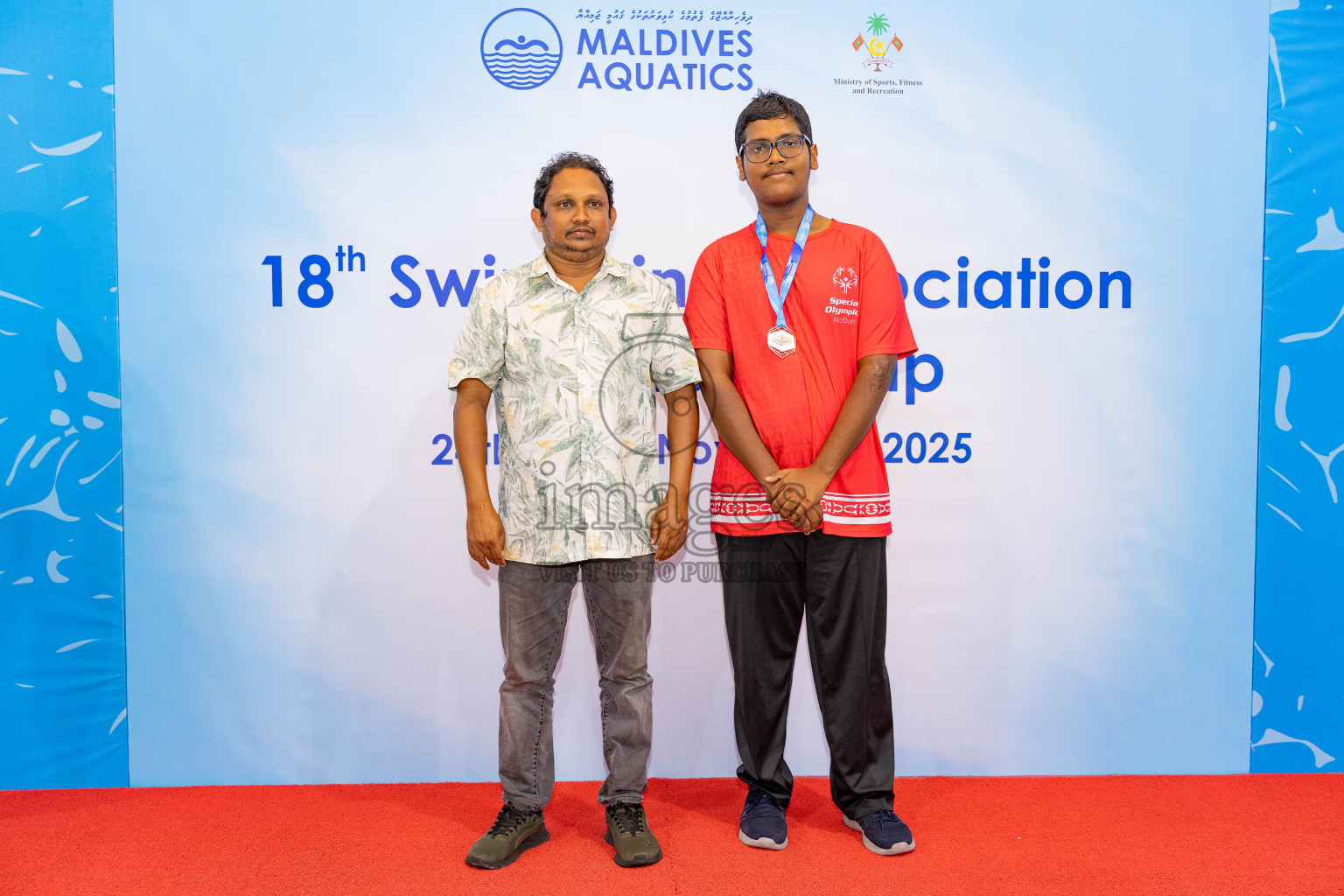 18th Swimming Association Championship 2025, Closing Ceremony was held on Saturday, 29th November 2025 at Swimming Track Hulhumale', Maldives. Photos: Areef Adam / images.mv