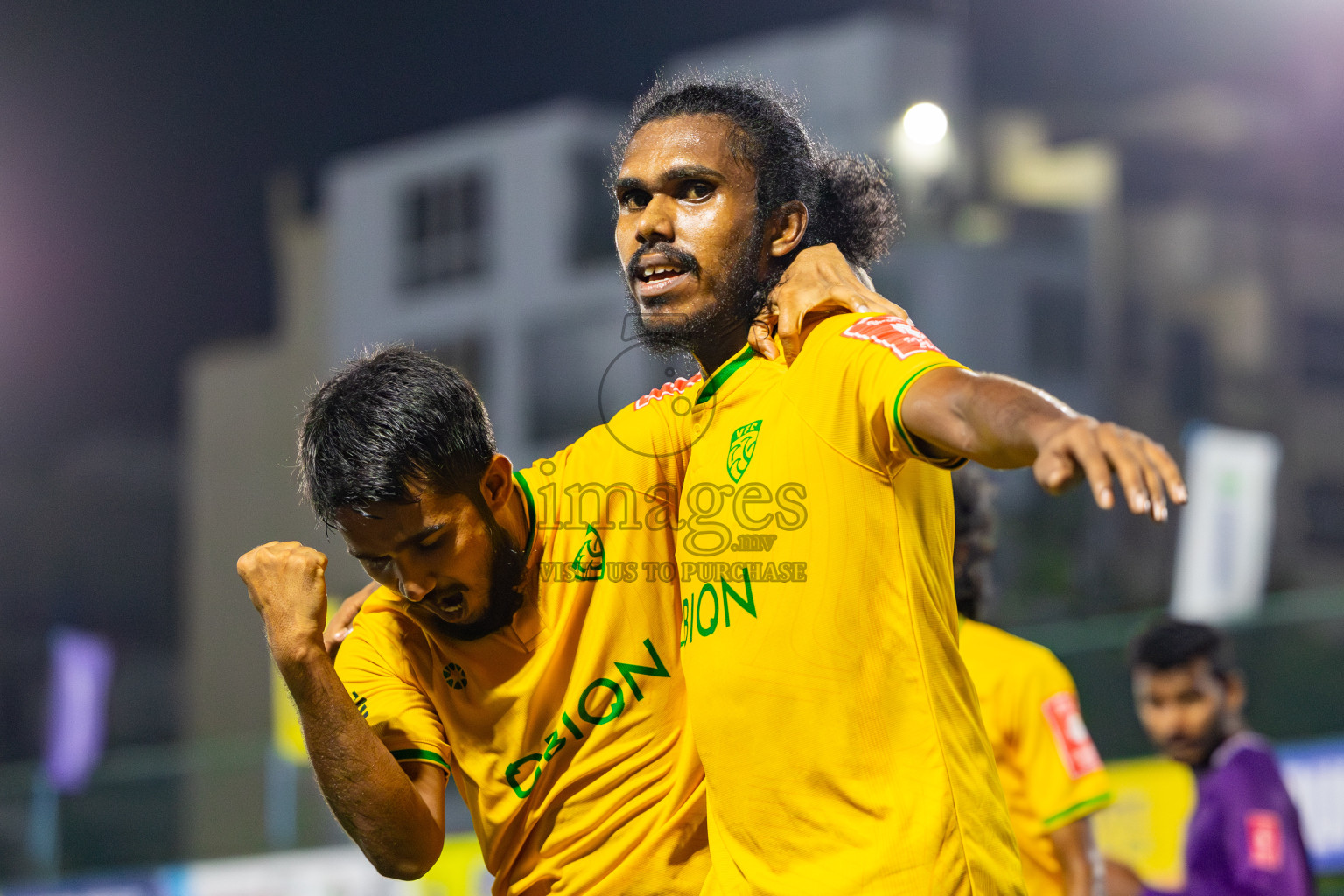 GDh Vaadhoo vs GA Kanduhulhudhoo on Day 33 of Golden Futsal Challenge 2024, held on Sunday, 18th February 2024, in Hulhumale', Maldives Photos: Mohamed Mahfooz Moosa / images.mv