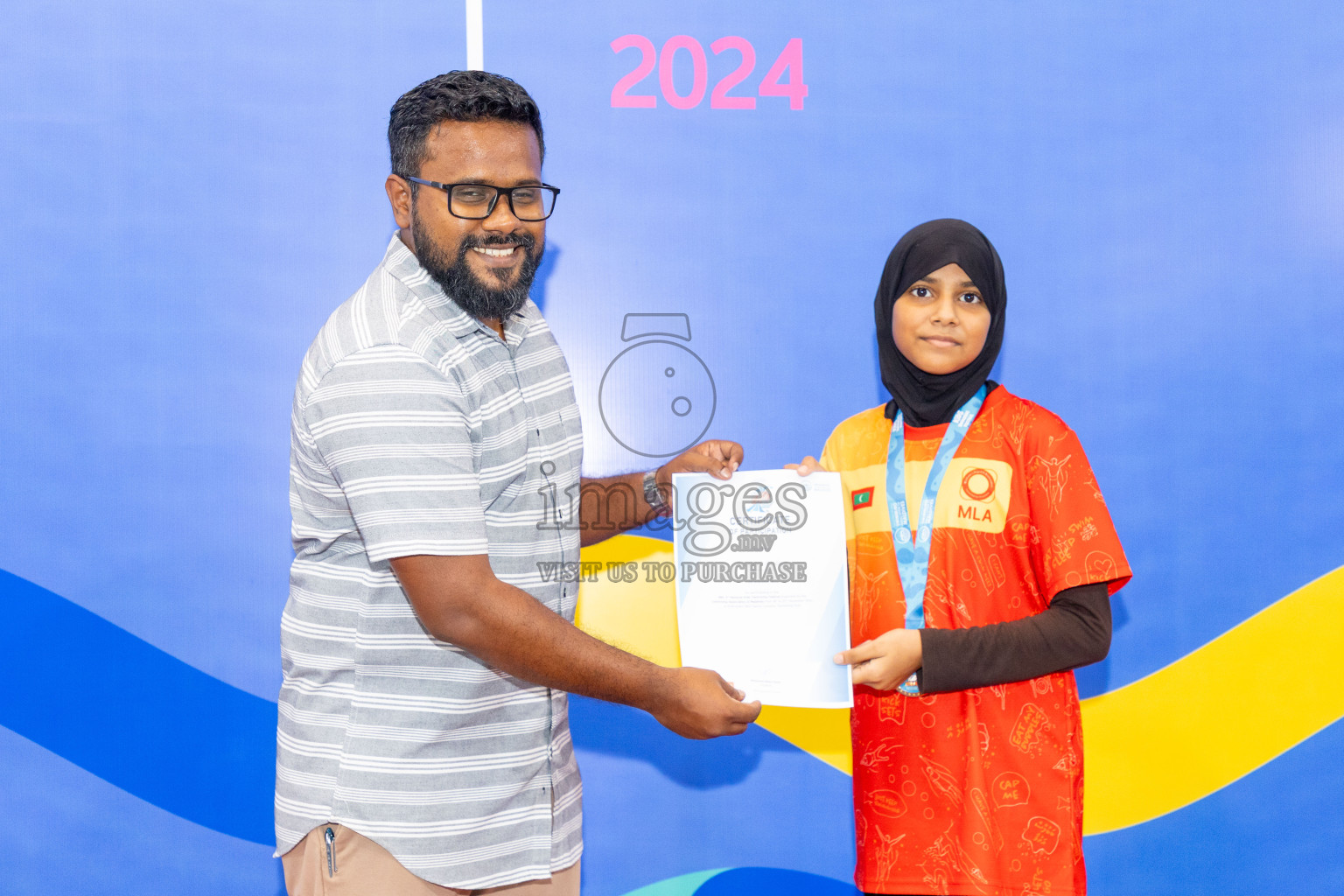 Closing of BML 5th National Swimming Kids Festival 2024 held in Hulhumale', Maldives on Saturday, 23rd November 2024.
Photos: Ismail Thoriq / images.mv