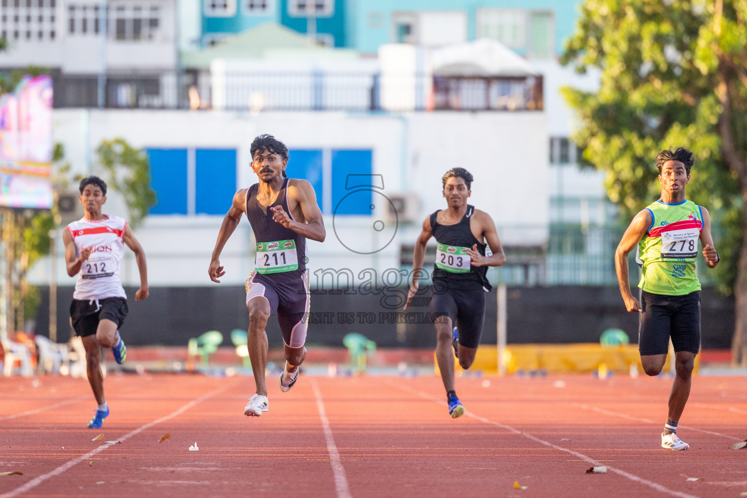 Day 1 of 33rd National Athletics Championship was held in Ekuveni Track at Male', Maldives on Thursday, 5th September 2024. Photos: Shuu Abdul Sattar / images.mv