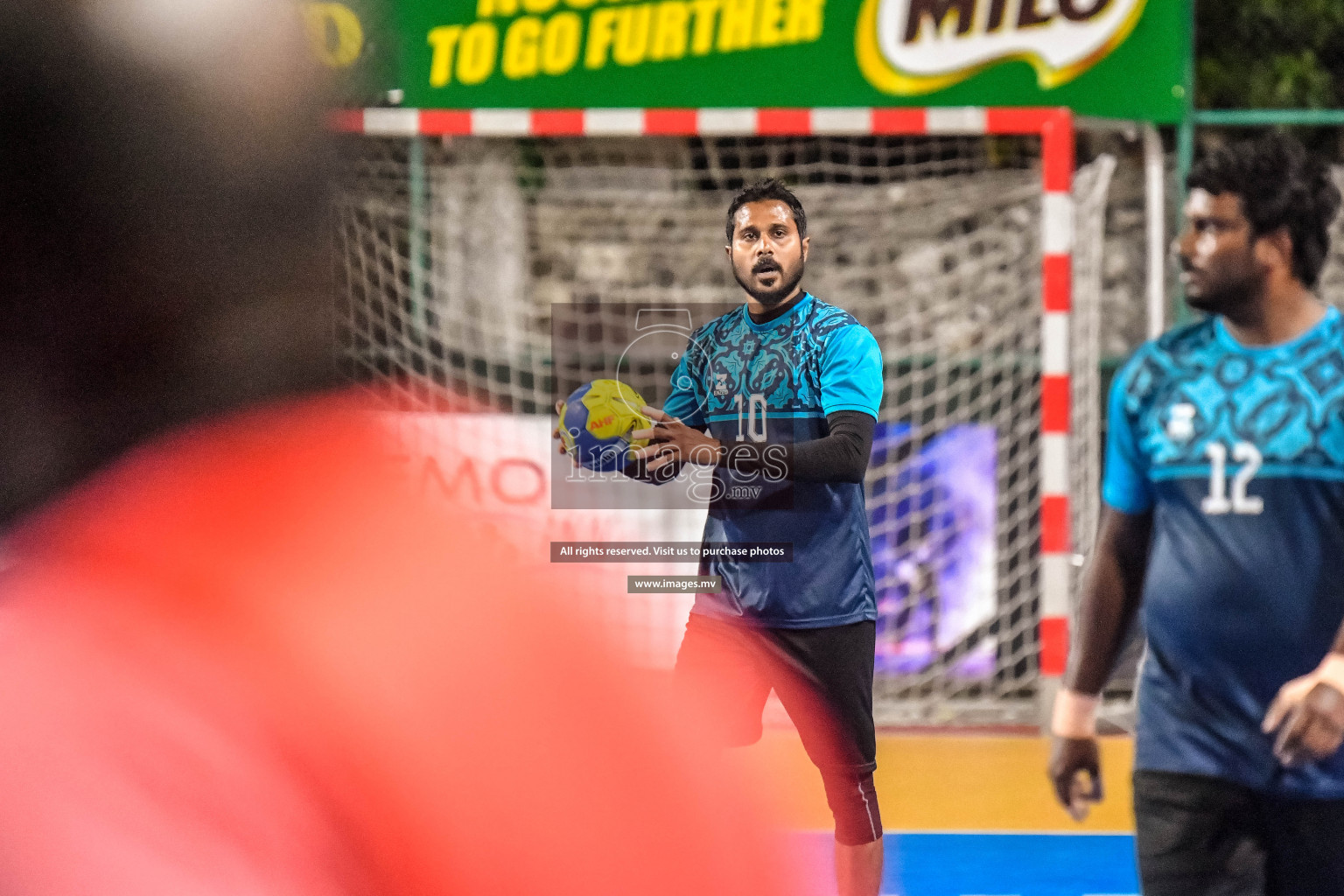 Day 17 of Milo 6th Inter Office Handball Tournament 2022 - Photos by Nausham Waheed