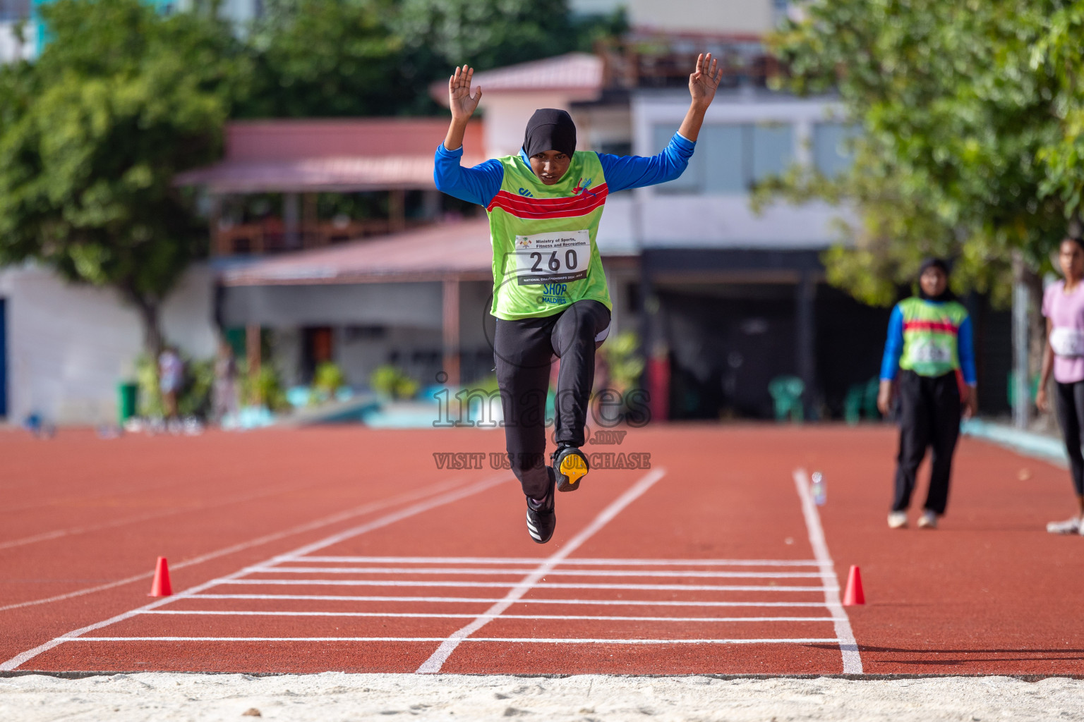 Day 2 of 33rd National Athletics Championship was held in Ekuveni Track at Male', Maldives on Friday, 6th September 2024.
Photos: Ismail Thoriq  / images.mv