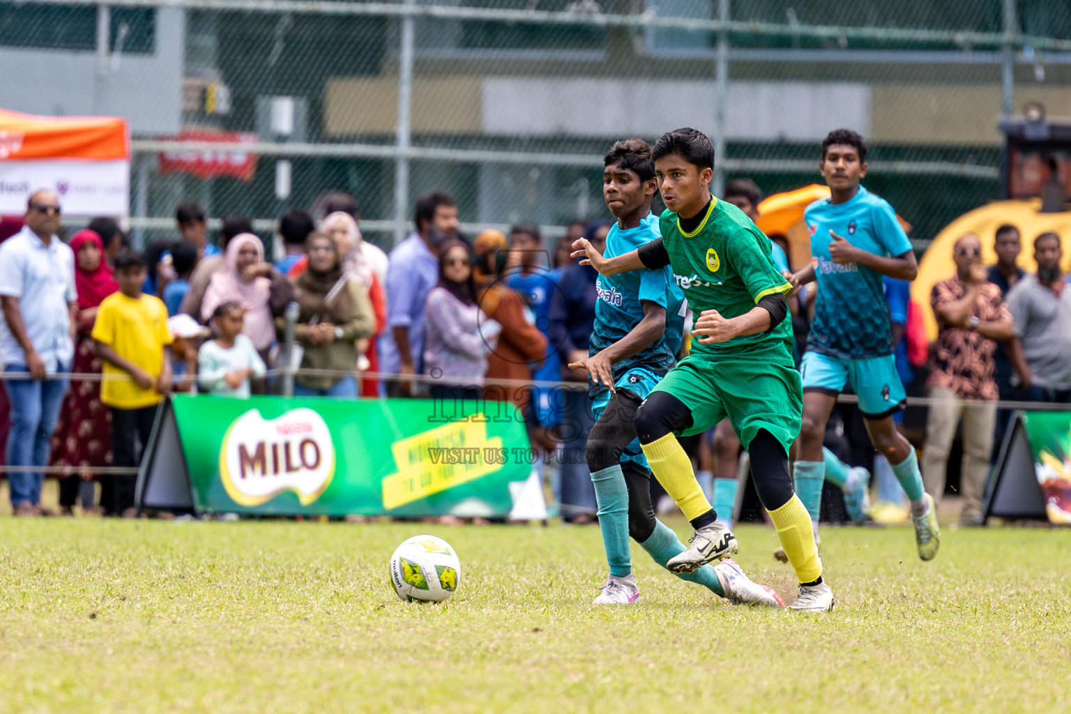 Day 3 of MILO Academy Championship 2024 (U-14) was held in Henveyru Stadium, Male', Maldives on Saturday, 2nd November 2024.
Photos: Hassan Simah / Images.mv