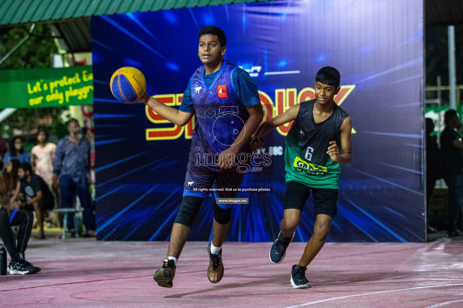 Day4 of Slamdunk by Sosal on 15th April 2023 held in Male'. Photos: Nausham waheed /images.mv