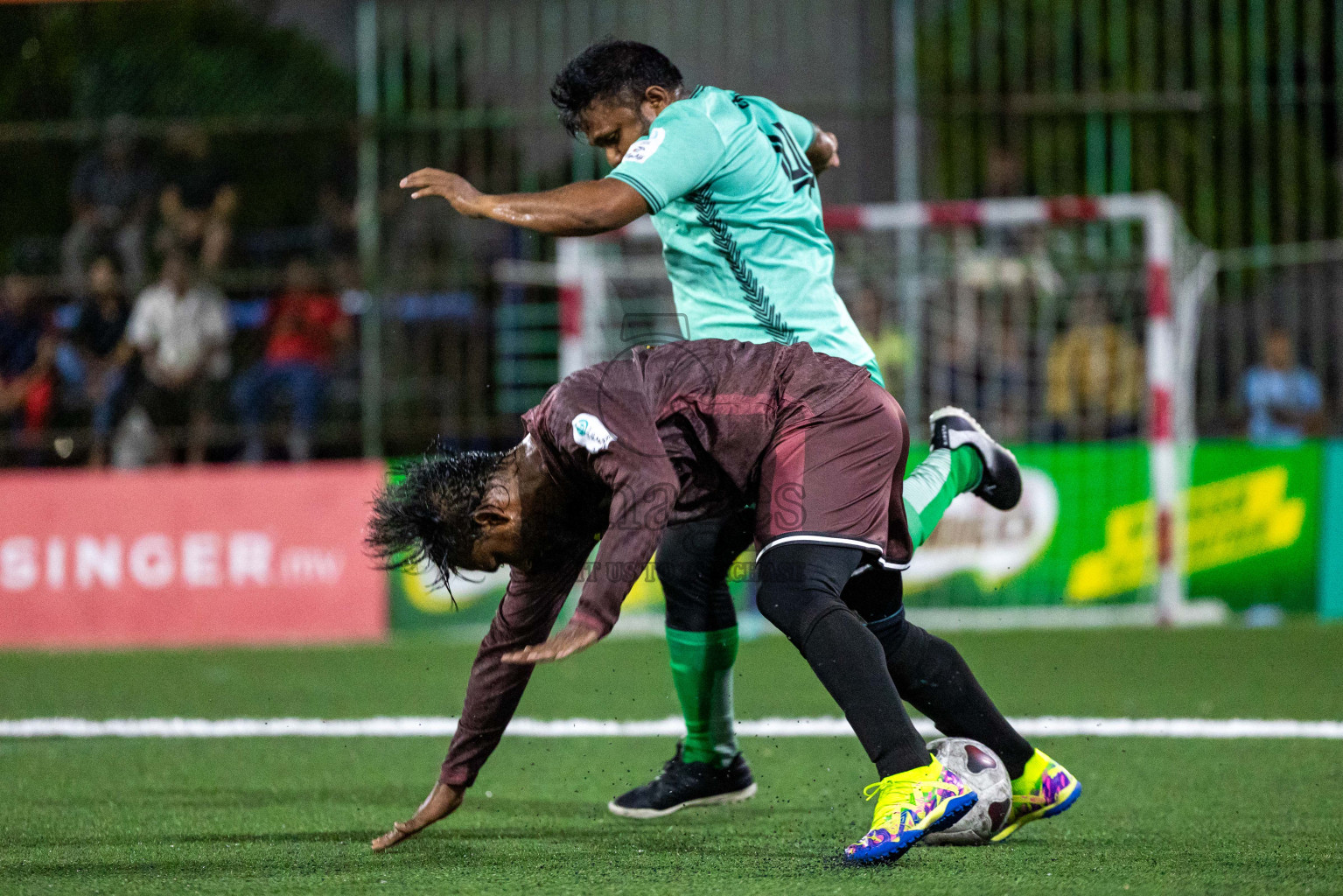 MMA SC vs CLUB CVC in Club Maldives Classic 2024 held in Rehendi Futsal Ground, Hulhumale', Maldives on Wednesday, 11th September 2024. 
Photos: Shuu Abdul Sattar / images.mv