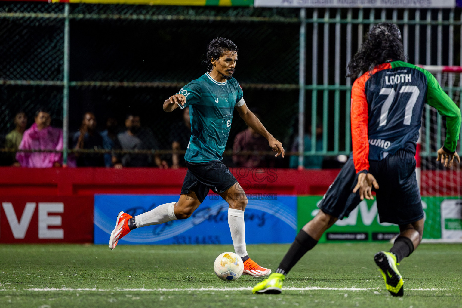 L Isdhoo VS L Maabaidhoo in Atoll Round Semi-Final on Day 22 of Golden Futsal Challenge 2025 was held on Sunday , 26th January 2025, in Hulhumale', Maldives. Photos: Nausham Waheed / images.mv