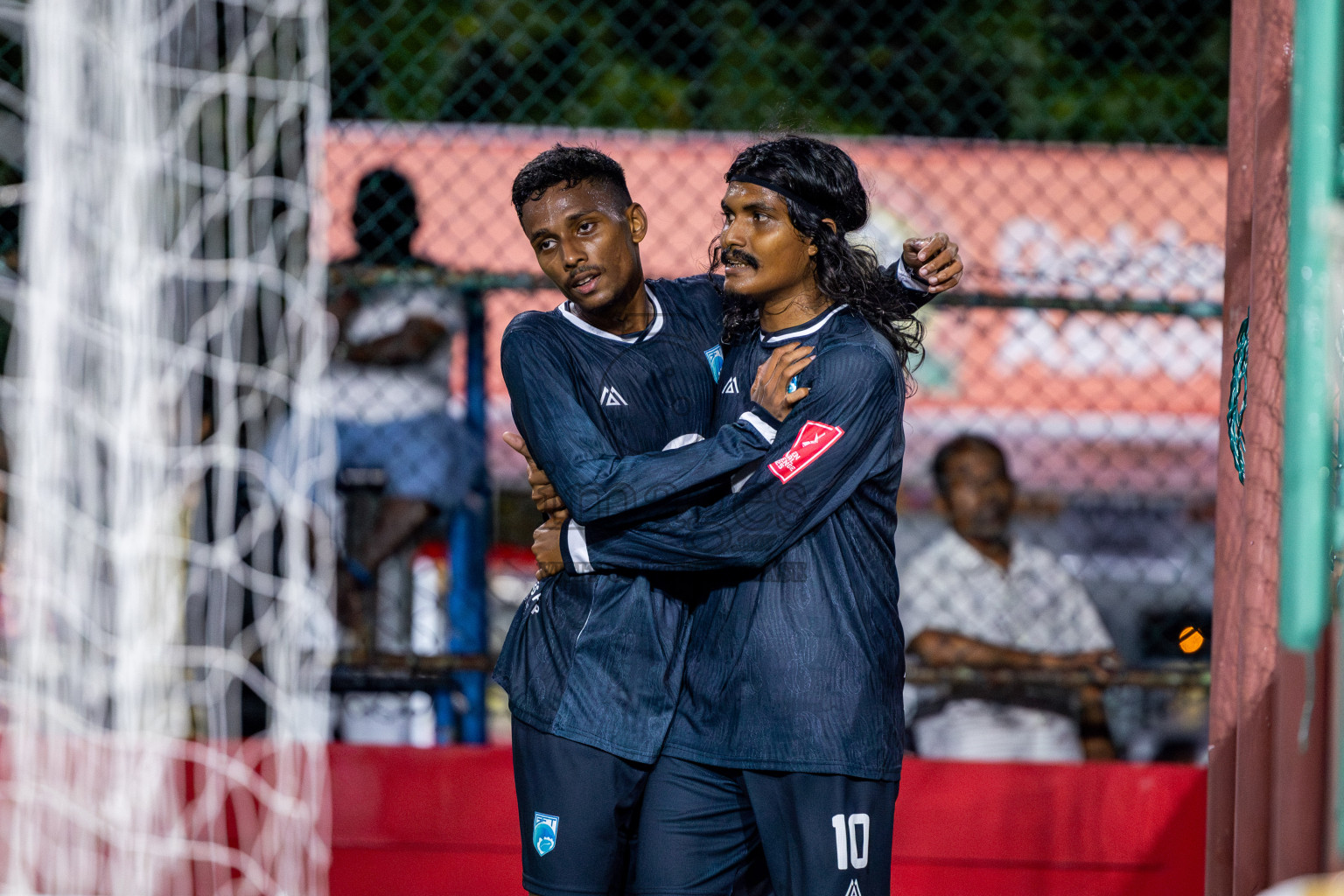 Th Kandoodhoo vs Th Gaadhiffushi in Day 10 of Golden Futsal Challenge 2025 was held on Tuesday, 14th January 2025, in Hulhumale', Maldives Photos: Nausham Waheed / images.mv