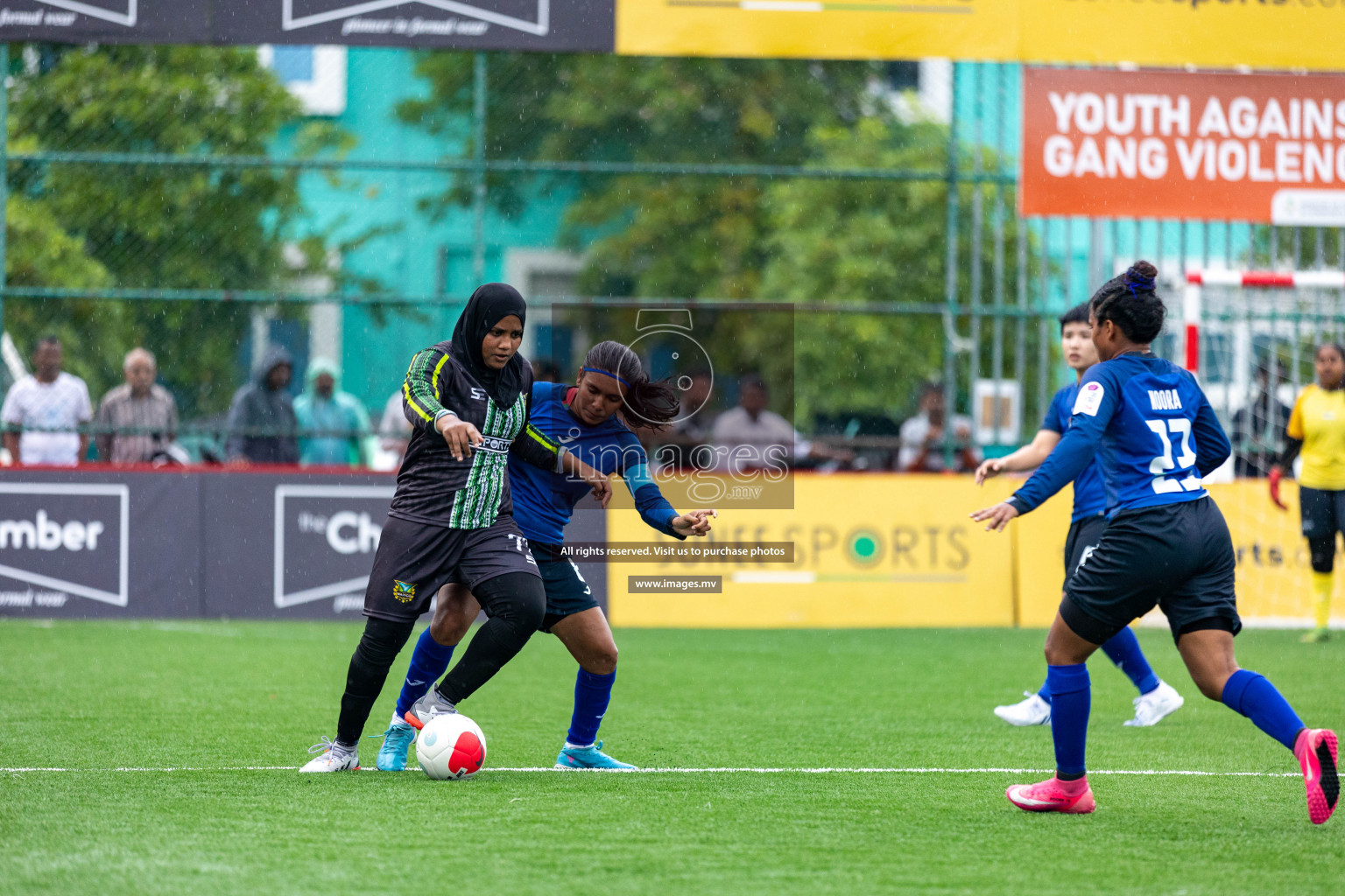 WAMCO vs Team Fenaka in Eighteen Thirty Women's Futsal Fiesta 2022 was held in Hulhumale', Maldives on Friday, 14th October 2022. Photos: Hassan Simah / images.mv