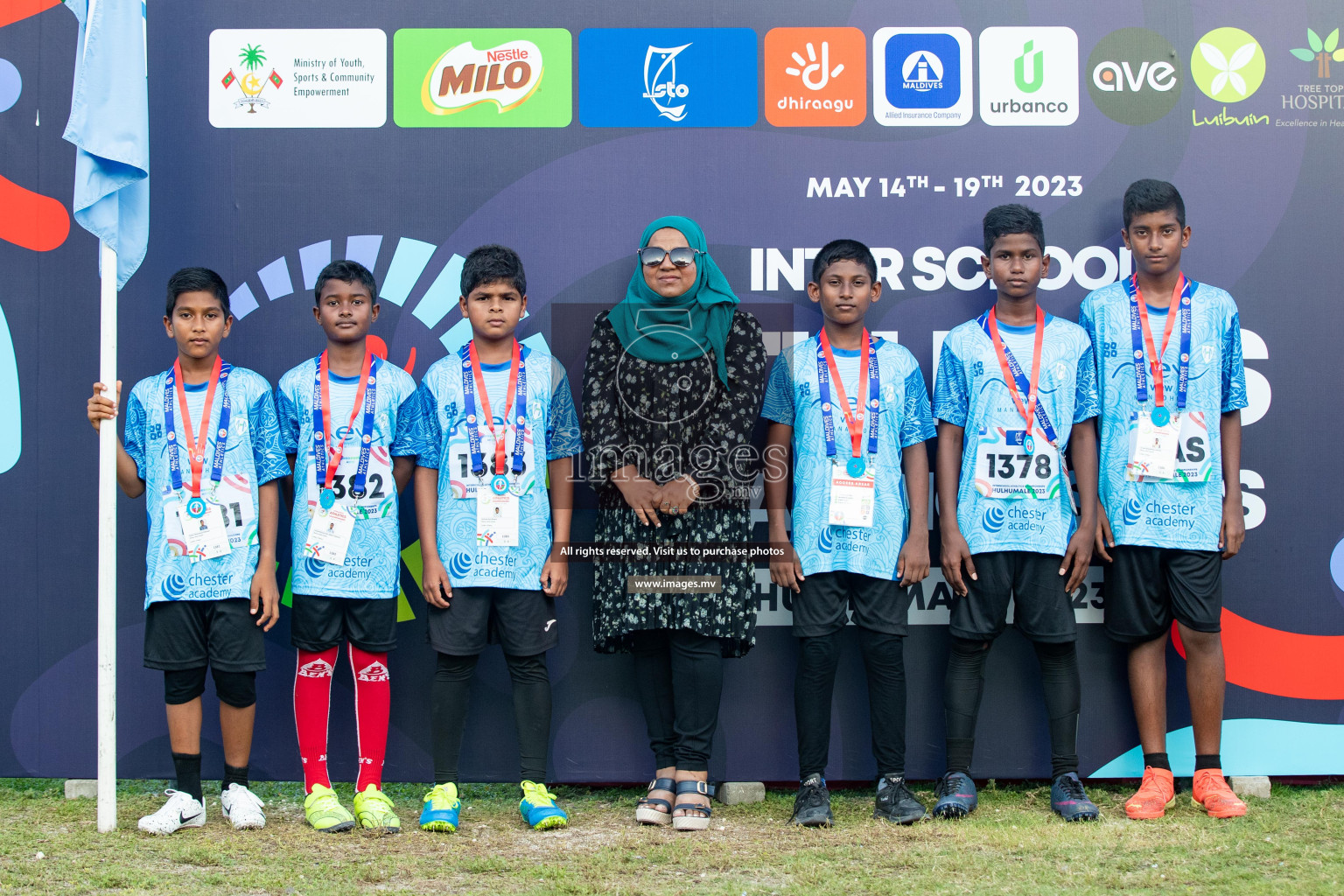 Day five of Inter School Athletics Championship 2023 was held at Hulhumale' Running Track at Hulhumale', Maldives on Wednesday, 18th May 2023. Photos: Nausham Waheed / images.mv