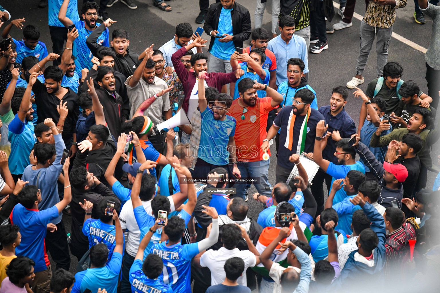 Kuwait vs India in the Final of SAFF Championship 2023 held in Sree Kanteerava Stadium, Bengaluru, India, on Tuesday, 4th July 2023. Photos: Nausham Waheed, Hassan Simah / images.mv