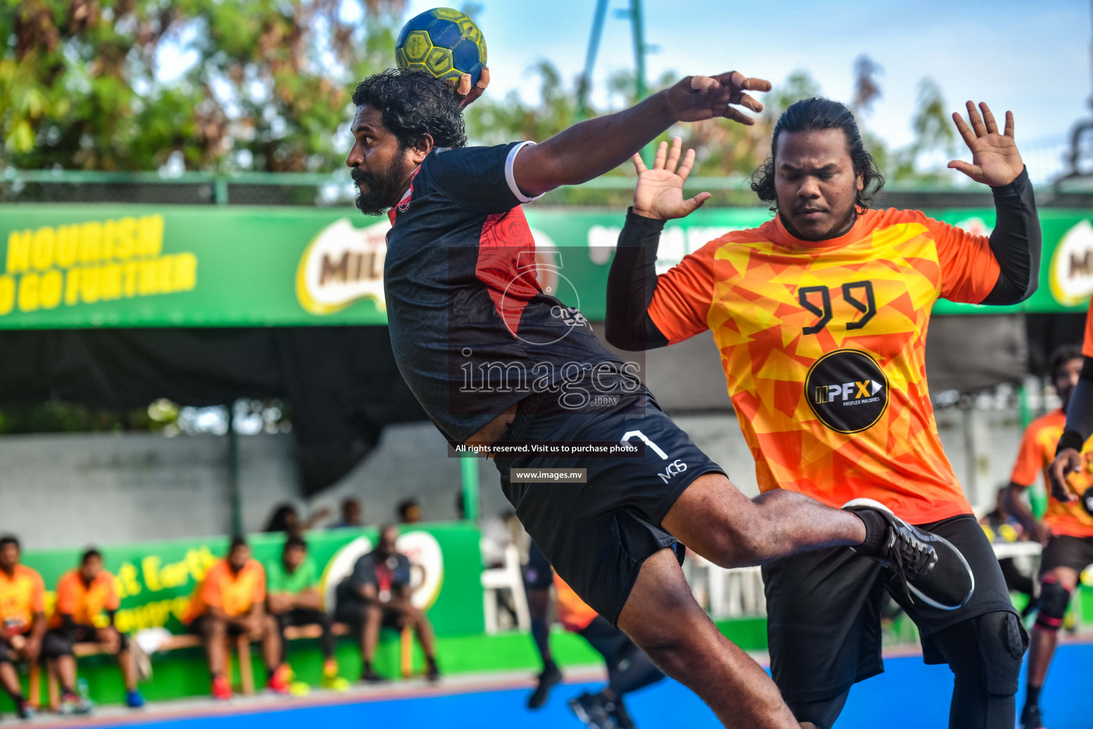 Milo 9th Handball Maldives Championship 2022 Day 1 held in Male', Maldives on 17th October 2022 Photos By: Nausham Waheed /images.mv