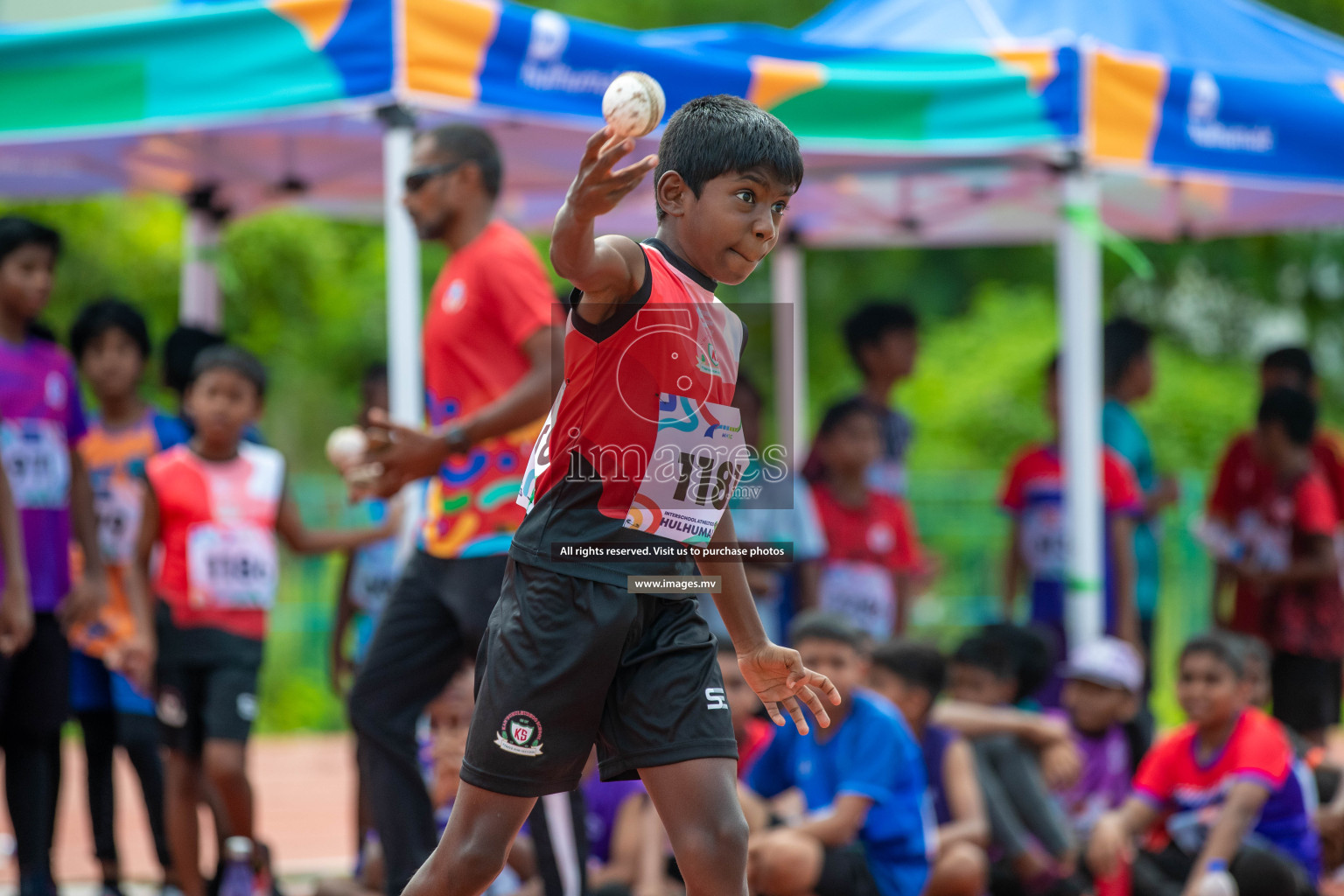 Day two of Inter School Athletics Championship 2023 was held at Hulhumale' Running Track at Hulhumale', Maldives on Sunday, 15th May 2023. Photos: Nausham Waheed / images.mv