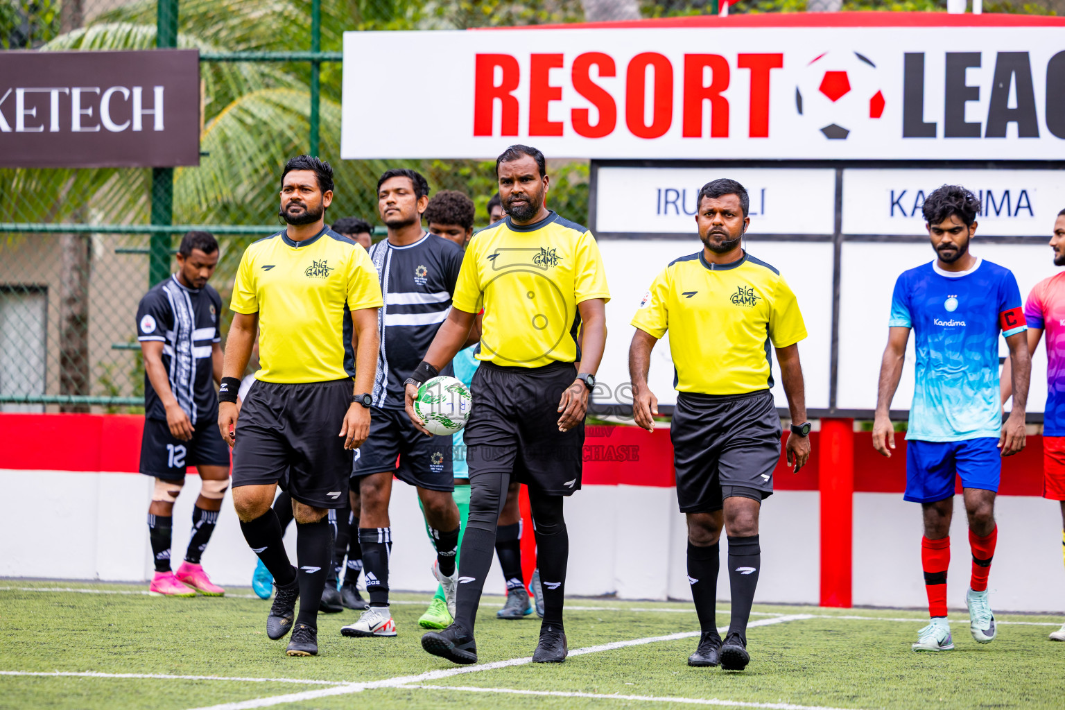 Iruveli vs Kandima in Day 5 of Resort League 2025 (Dhaalu Zone) was held on Monday, 19th May 2025 in Niyama Private island, Dhaalu Atoll, Maldives. Photos: Nausham Waheed / images.mv