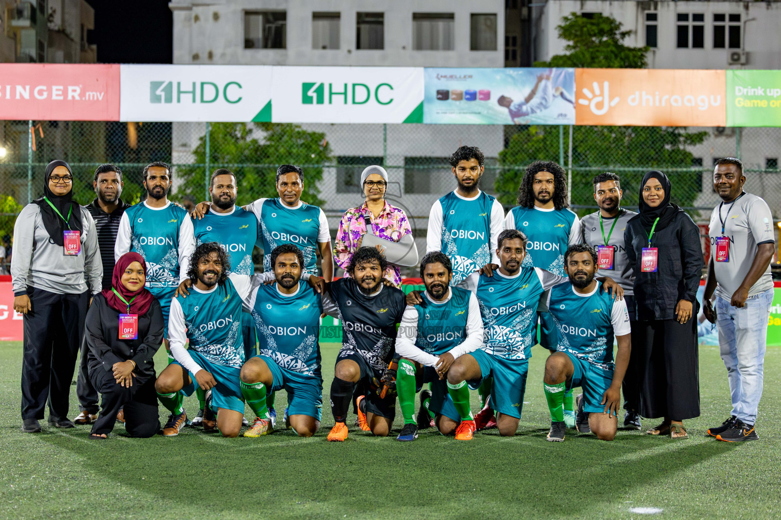 CLUB 220 vs HES CLUB Maldives Classic 2024 held in Rehendi Futsal Ground, Hulhumale', Maldives on Thursday, 12th September 2024. 
Photos: Hassan Simah / images.mv