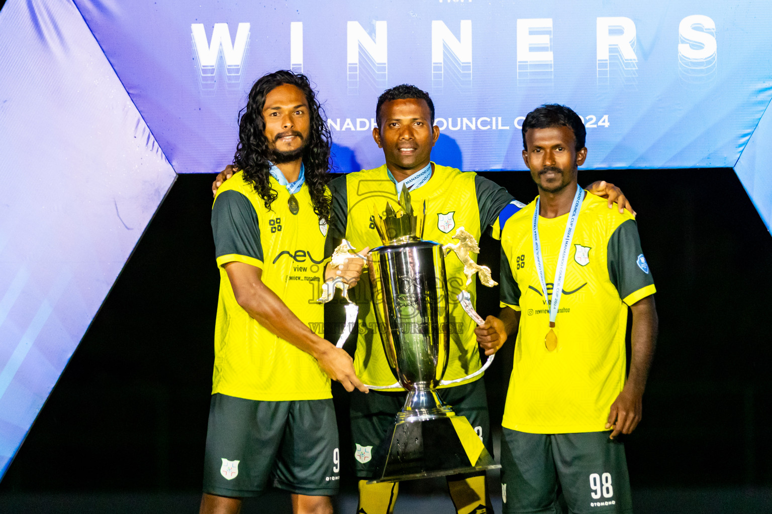 JT Sports vs Kanmathi Juniors from Final of Manadhoo Council Cup 2024 in N Manadhoo Maldives on Tuesday, 27th February 2023. Photos: Nausham Waheed / images.mv