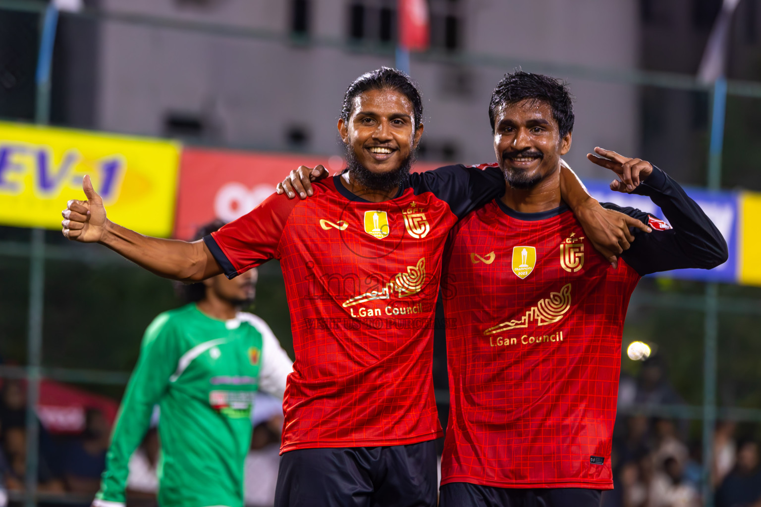 L Gan L Kalaidhoo in Day 12 of Golden Futsal Challenge 2024 was held on Friday, 26th January 2024, in Hulhumale', Maldives
Photos: Ismail Thoriq / images.mv