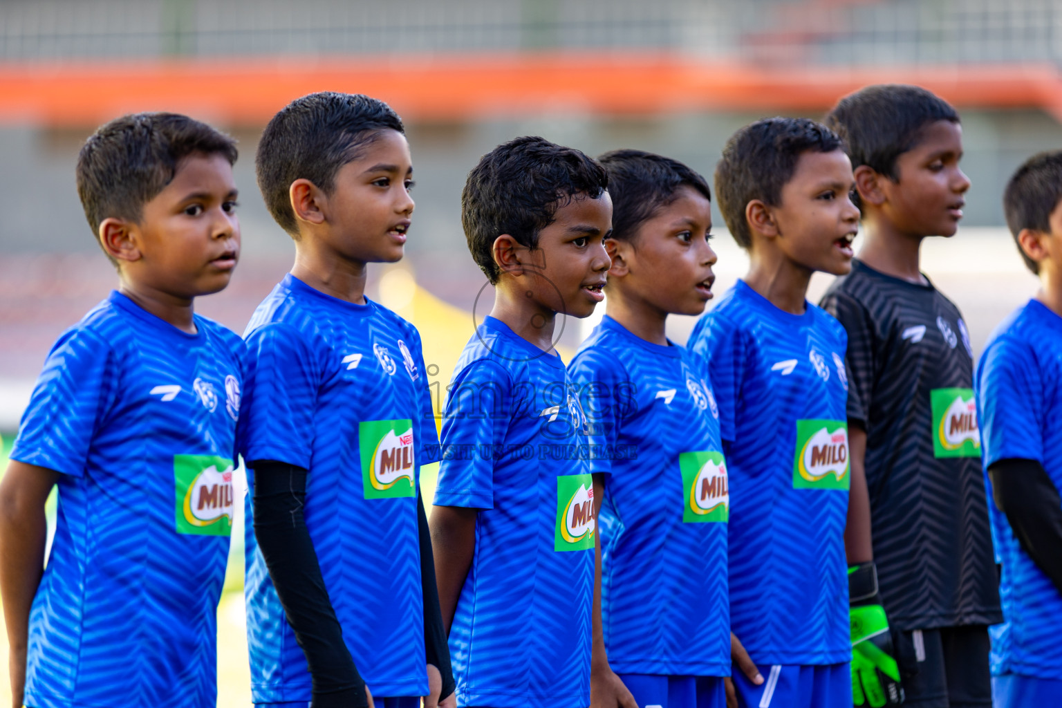 Day 2 of MILO Kids Football Fiesta was held at National Stadium in Male', Maldives on Saturday, 24th February 2024.