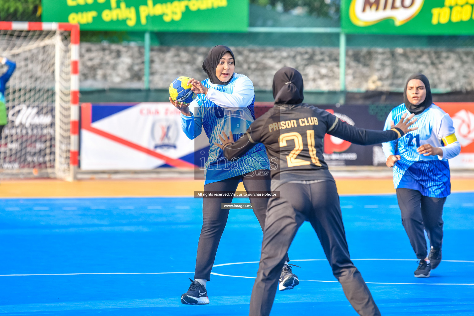 Day 9 of Milo 6th Inter Office Handball Tournament 2022 - Photos by Nausham Waheed