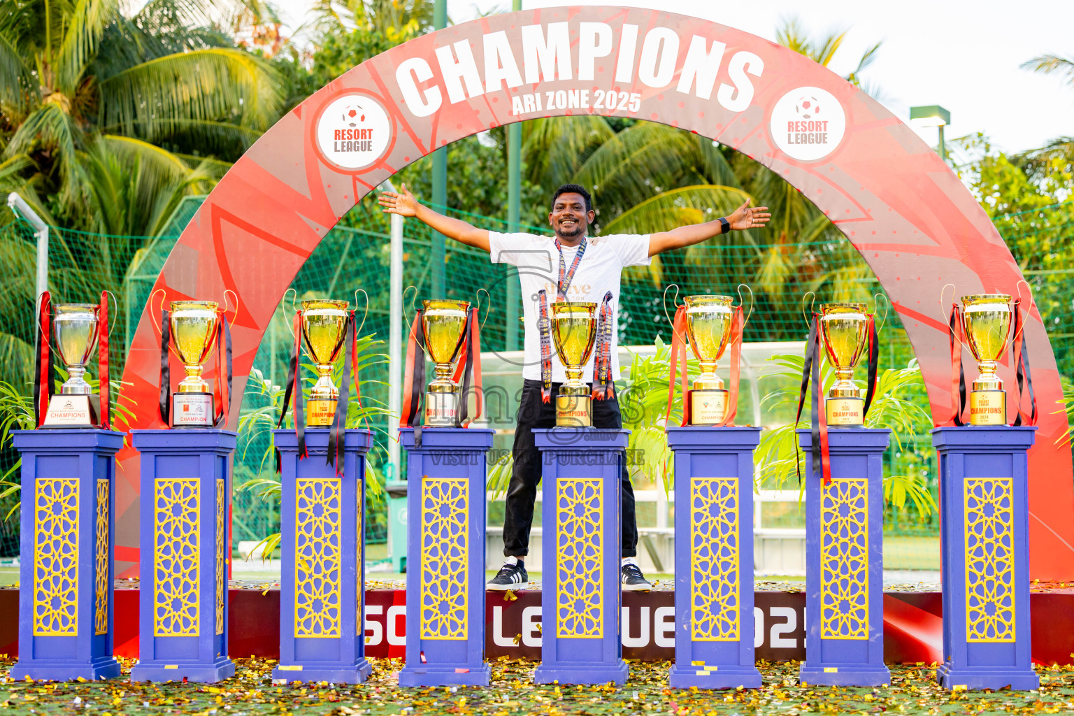 Barcelo vs Conrad in the Final of Resort League 2025 (Ari Zone) was held on Sunday, 28th June 2025 in Conrad Maldives Rangali Island, Alif Dhaalu Atoll, Maldives. Photos: Nausham Waheed / images.mv