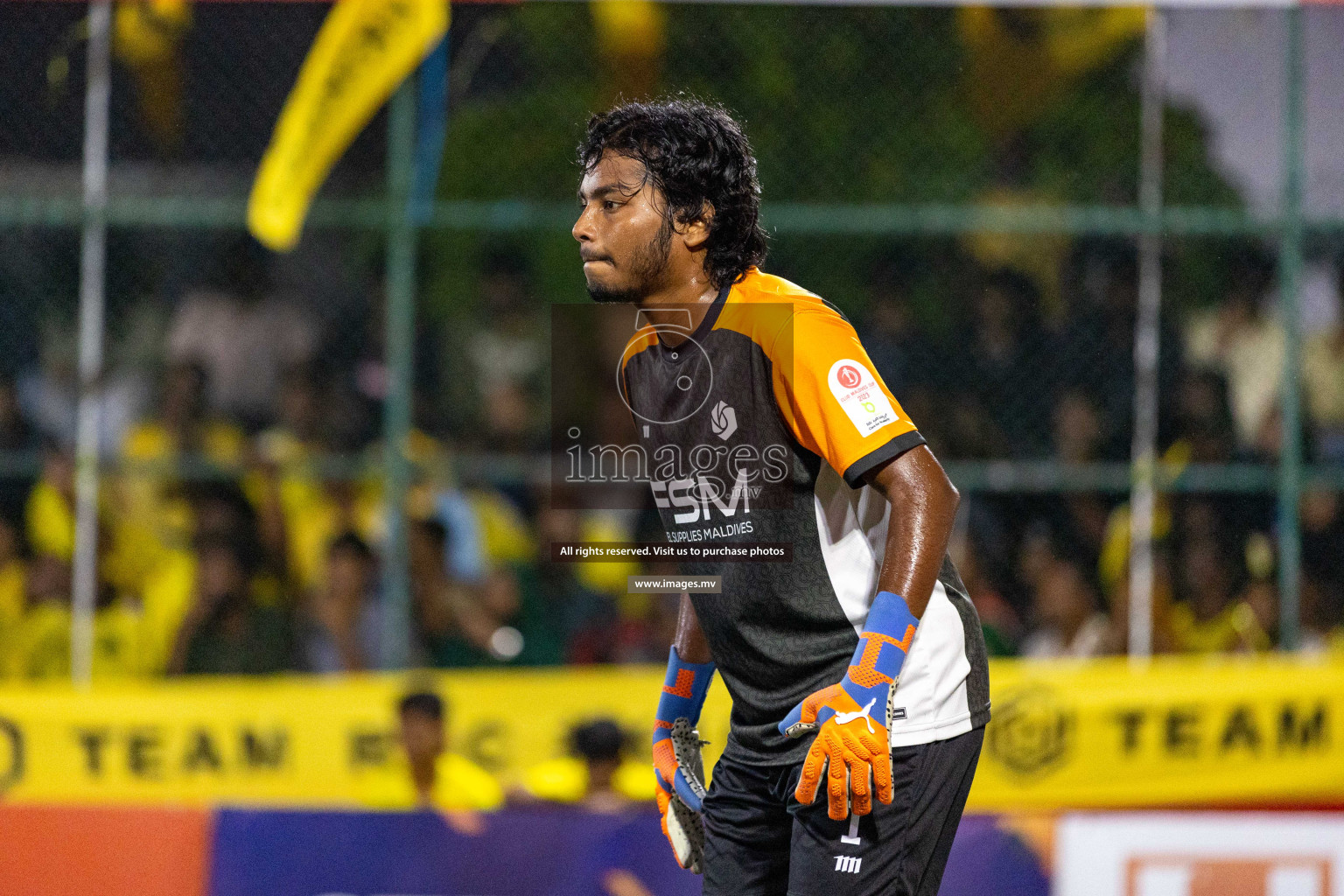 RRC vs Team FSM in Semi Final of Club Maldives Cup 2023 held in Hulhumale, Maldives, on Wednesday, 16th August 2023 Photos: Nausham Waheed / images.mv