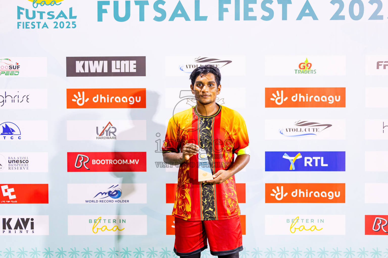 Dharavandhoo vs Thulhaadhoo in Day 3 of Better in Baa Futsal Fiesta 2025 Men's division held in B. Eydhafushi, Maldives on Friday, 7th November 2025. Photos: Nausham Waheed / images.mv