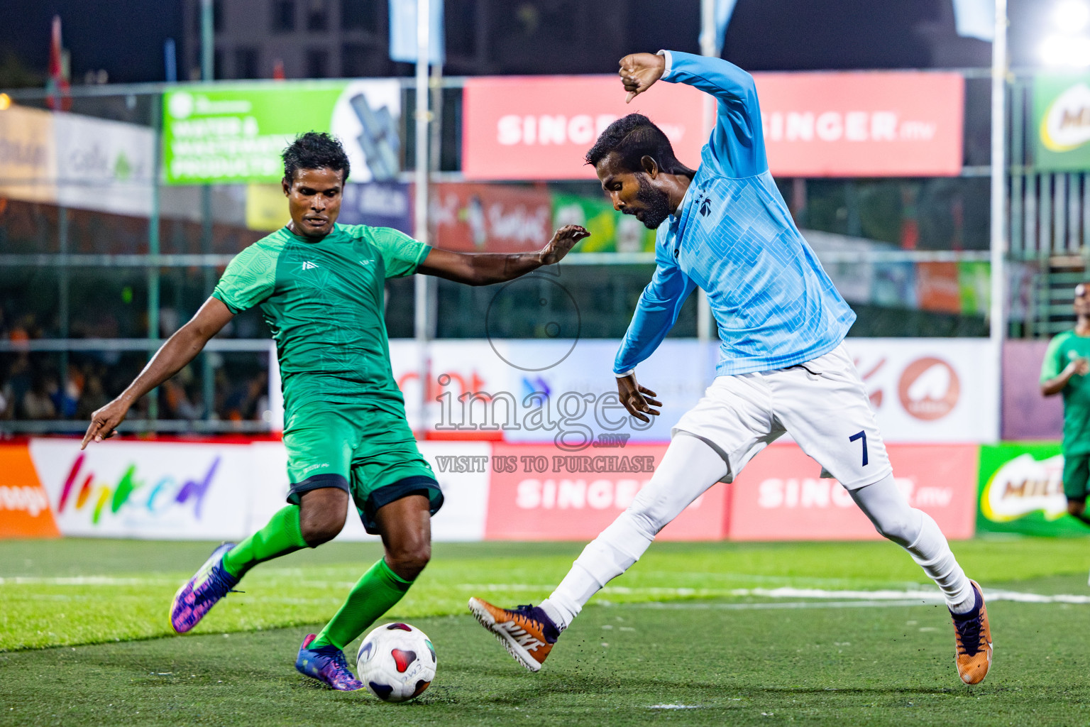 MACL vs BAROS MALDIVES in Club Maldives Cup 2024 held in Rehendi Futsal Ground, Hulhumale', Maldives on Tuesday, 1st October 2024. Photos: Nausham Waheed / images.mv