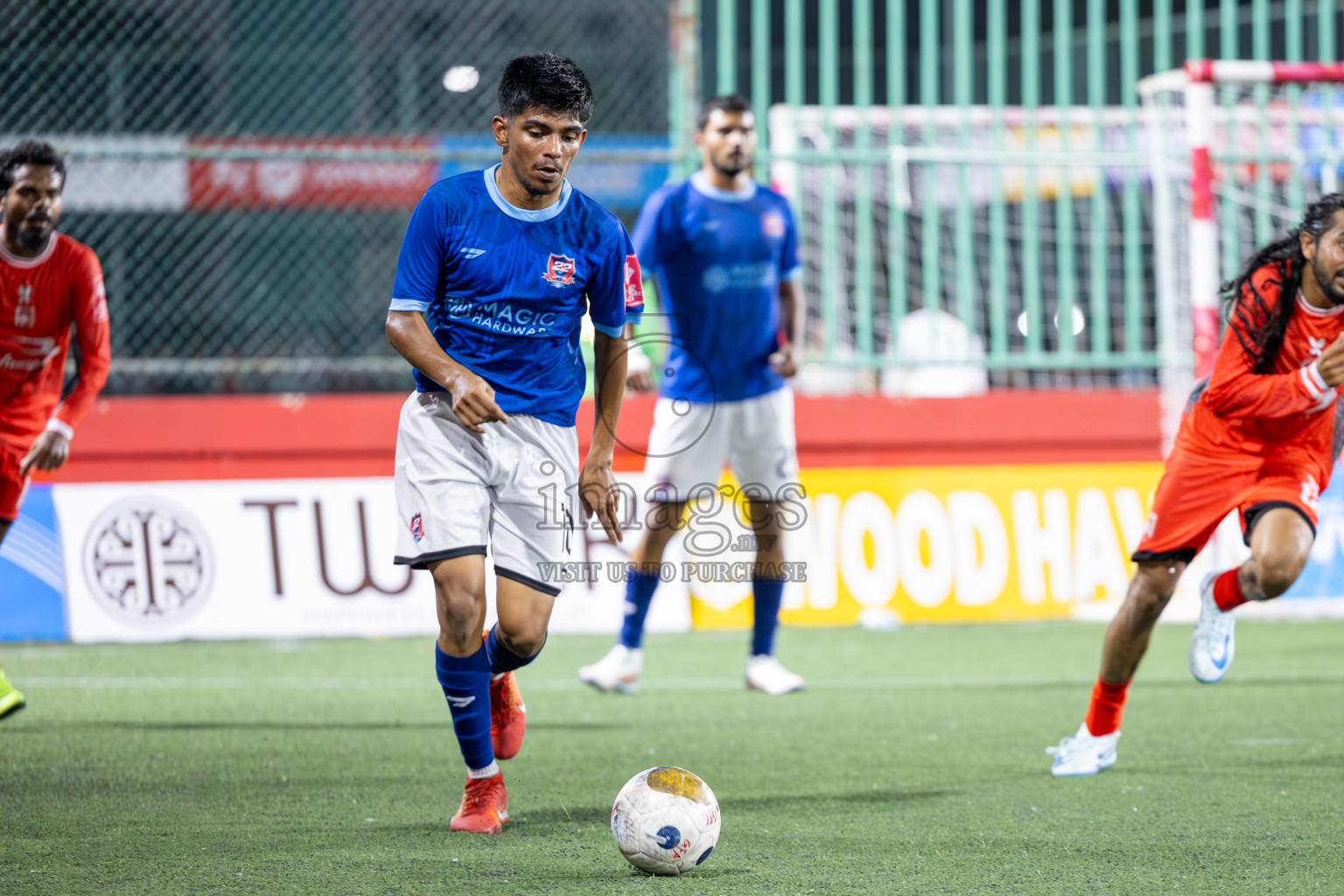 HA Filladhoo vs HA Hoarafushi in Day 5 of Golden Futsal Challenge 2025 on Thursday, 9th January 2025, in Hulhumale', Maldives
Photos: Ismail Thoriq / images.mv